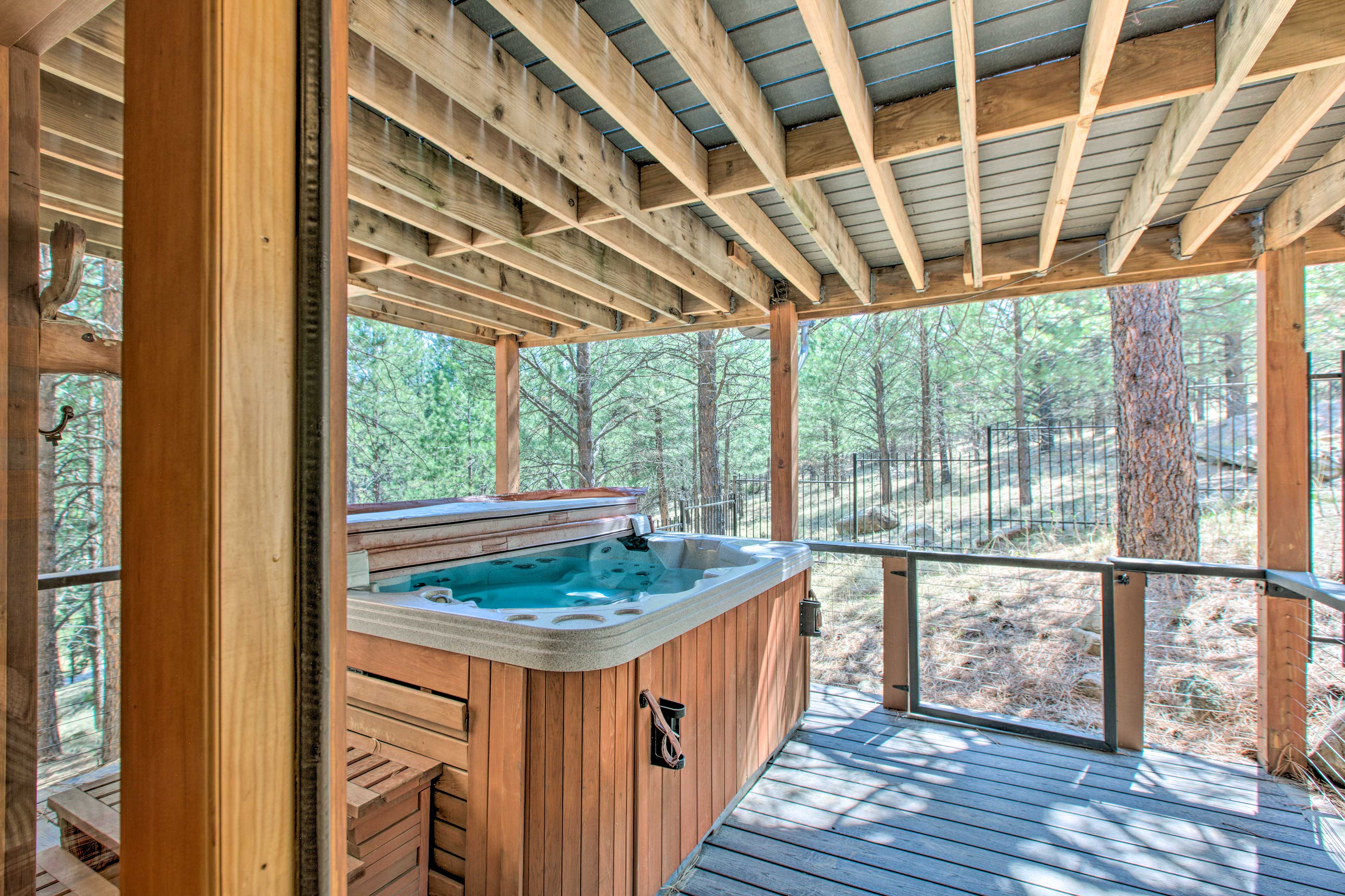 Property Image 2 - Stunning Angel Fire Cabin w/ Hot Tub & 3 Decks!