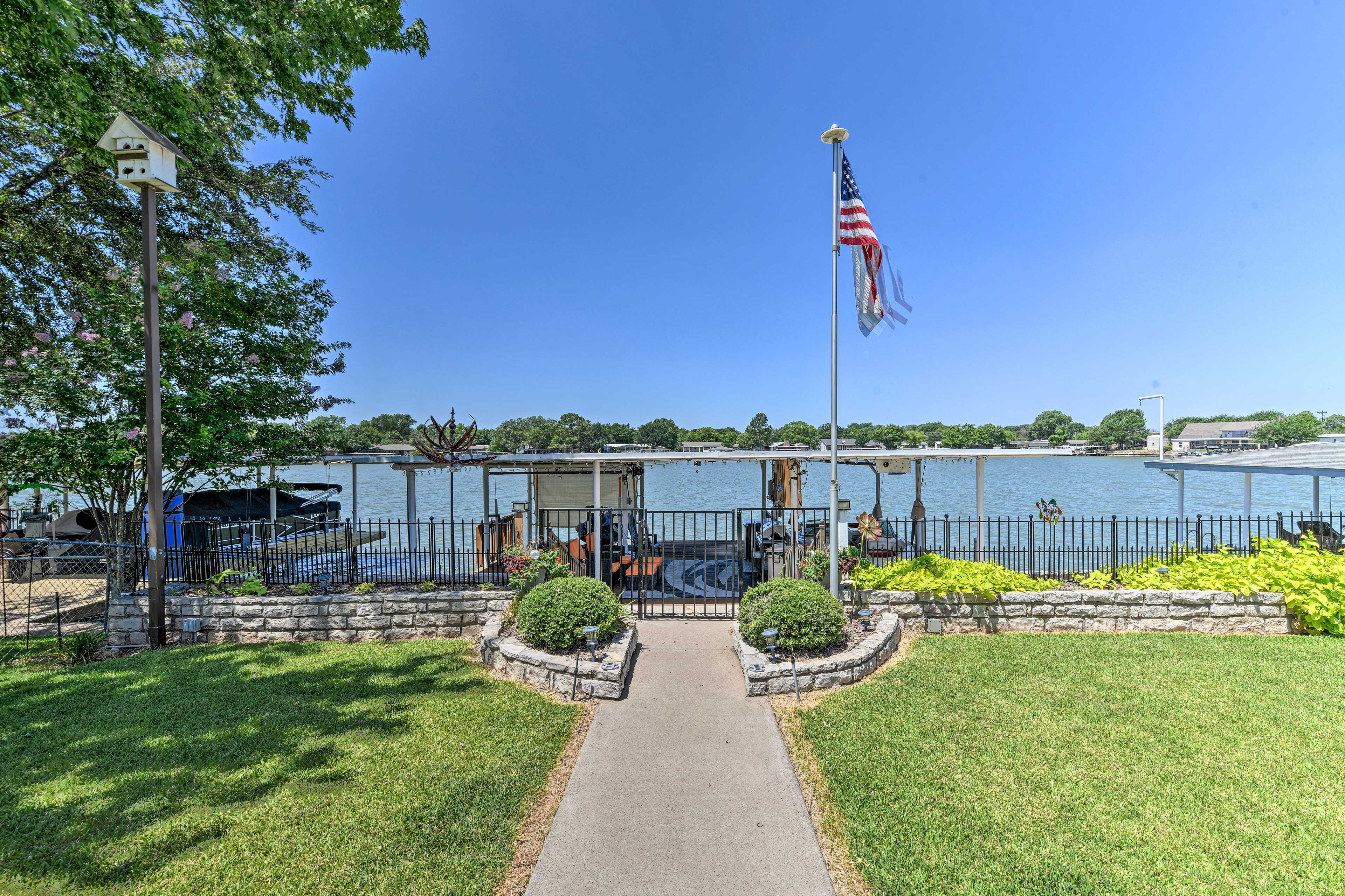 Property Image 1 - Lakefront Granbury Home, Boat Dock On-Site!