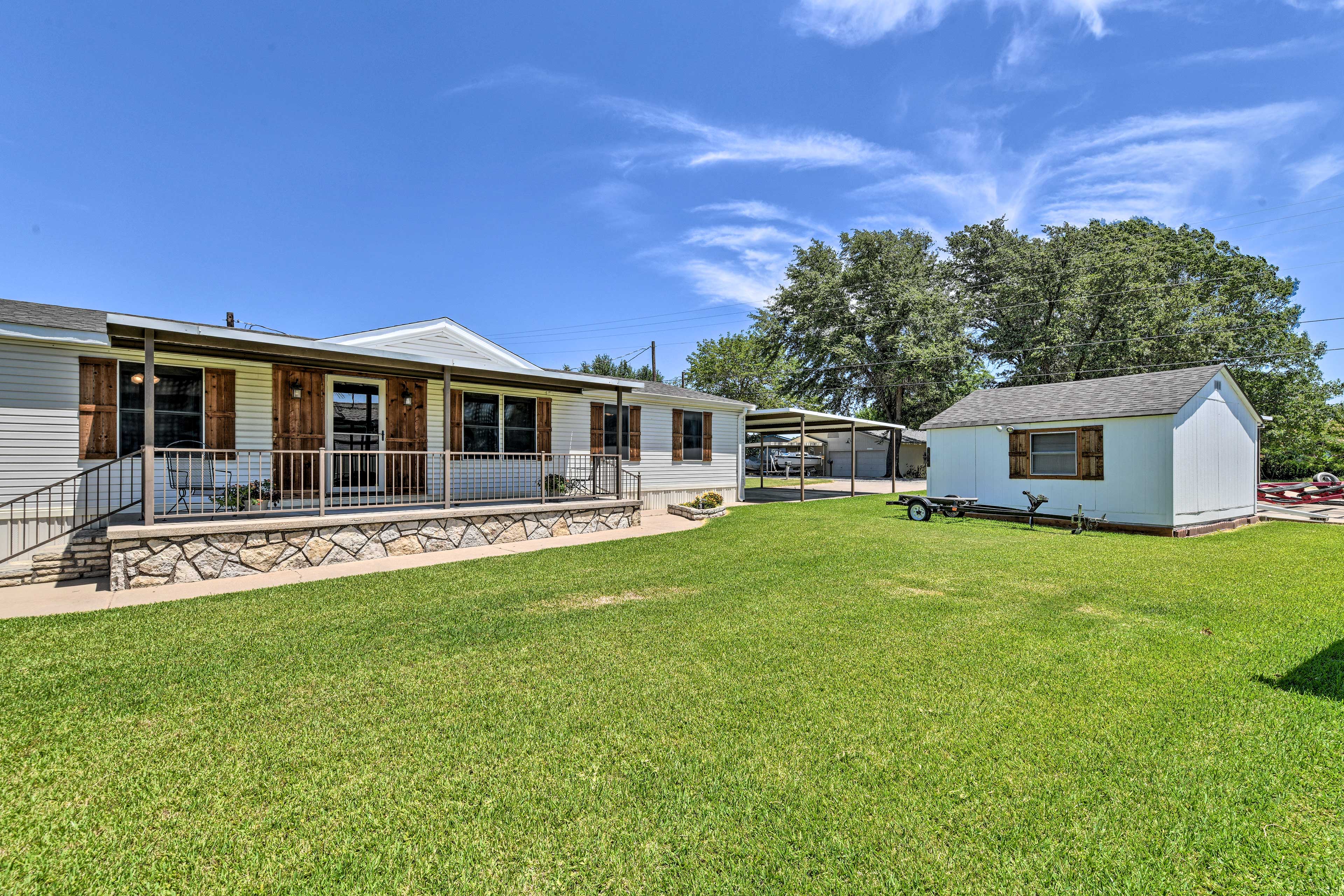 Property Image 2 - Lakefront Granbury Home, Boat Dock On-Site!