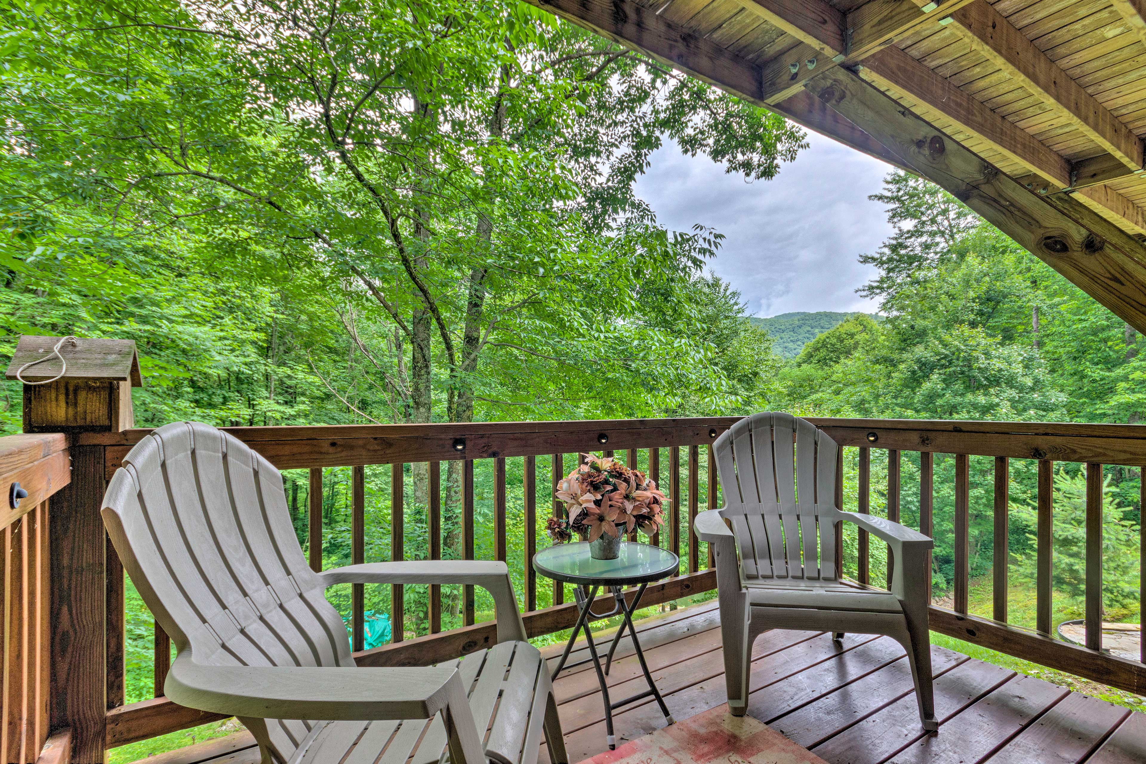 Property Image 1 - Luxe Mtn-View Maggie Valley Home w/ 2 Decks!