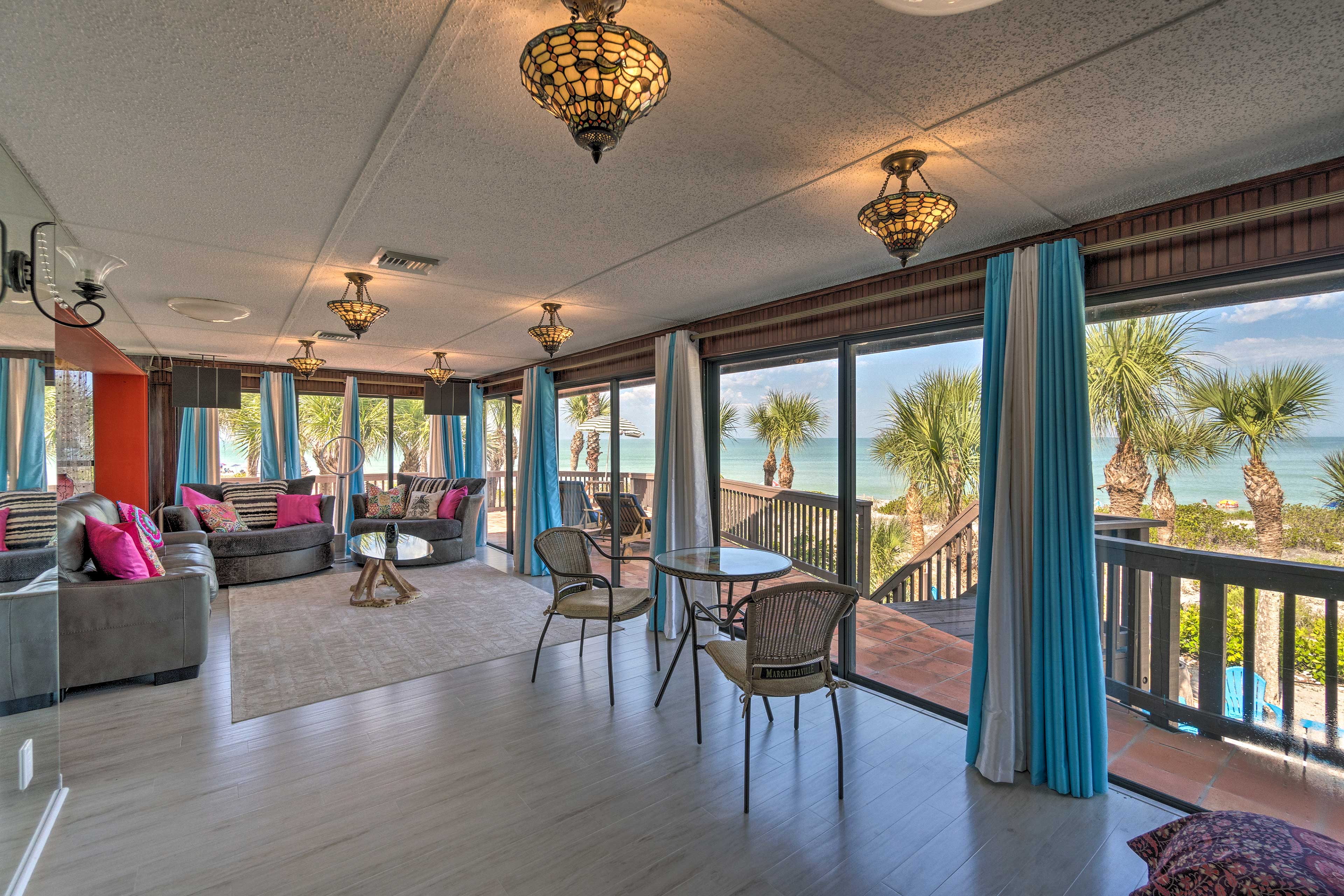 Property Image 1 - Beachfront Home on Gulf of Mexico w/ Fire Pit!