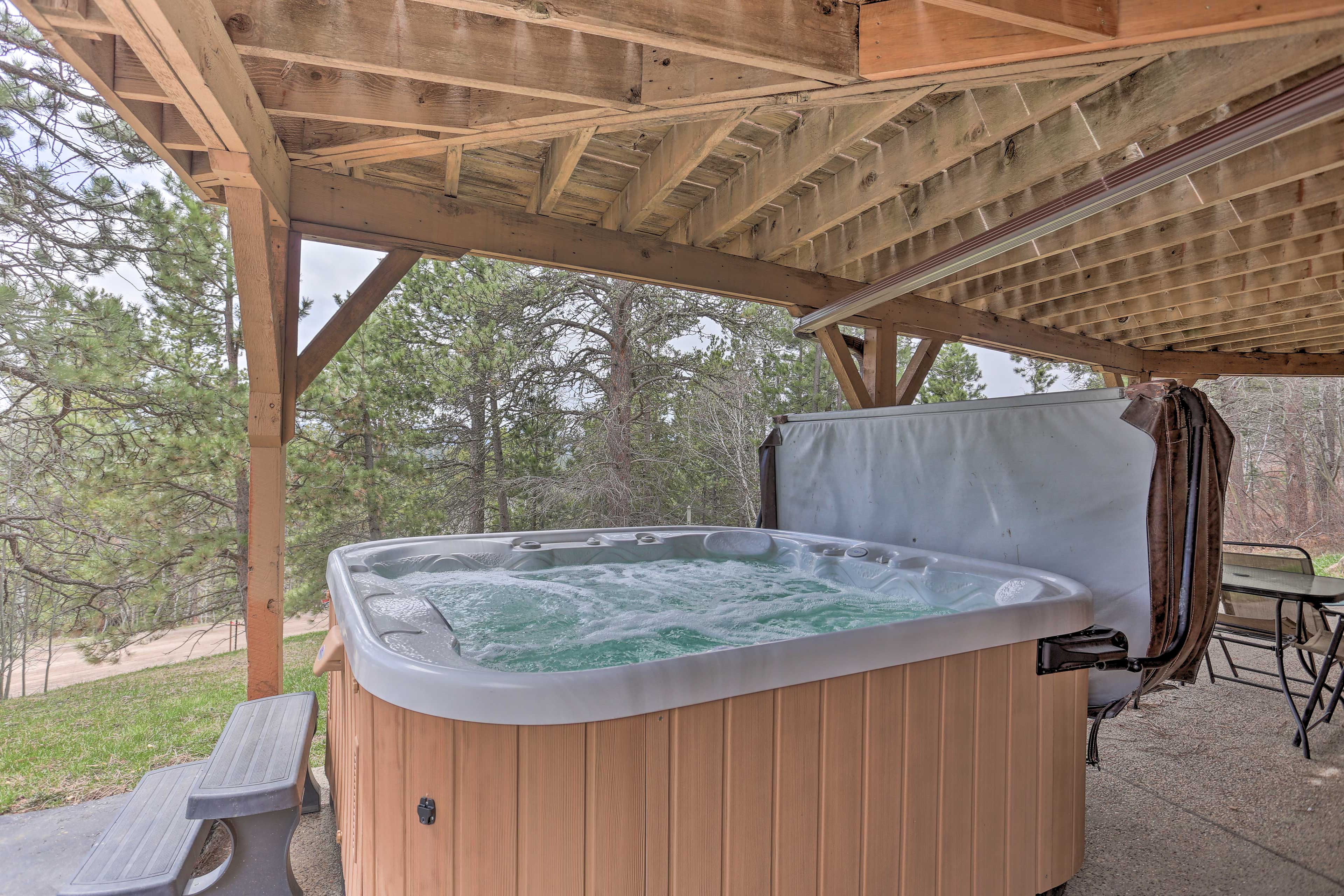 Property Image 2 - Black Hills Hideaway w/ Wraparound Deck & Hot Tub!