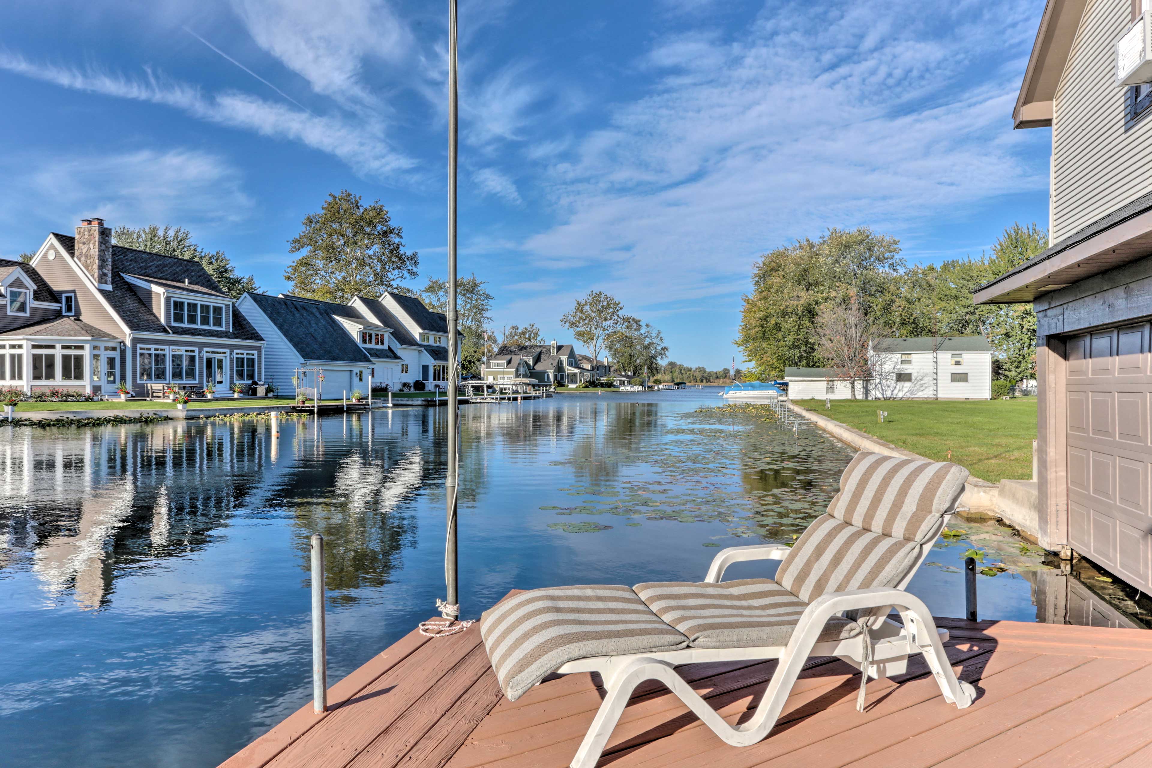 Property Image 1 - Waterfront Syracuse Home: Deck, Fire Pit & Kayaks