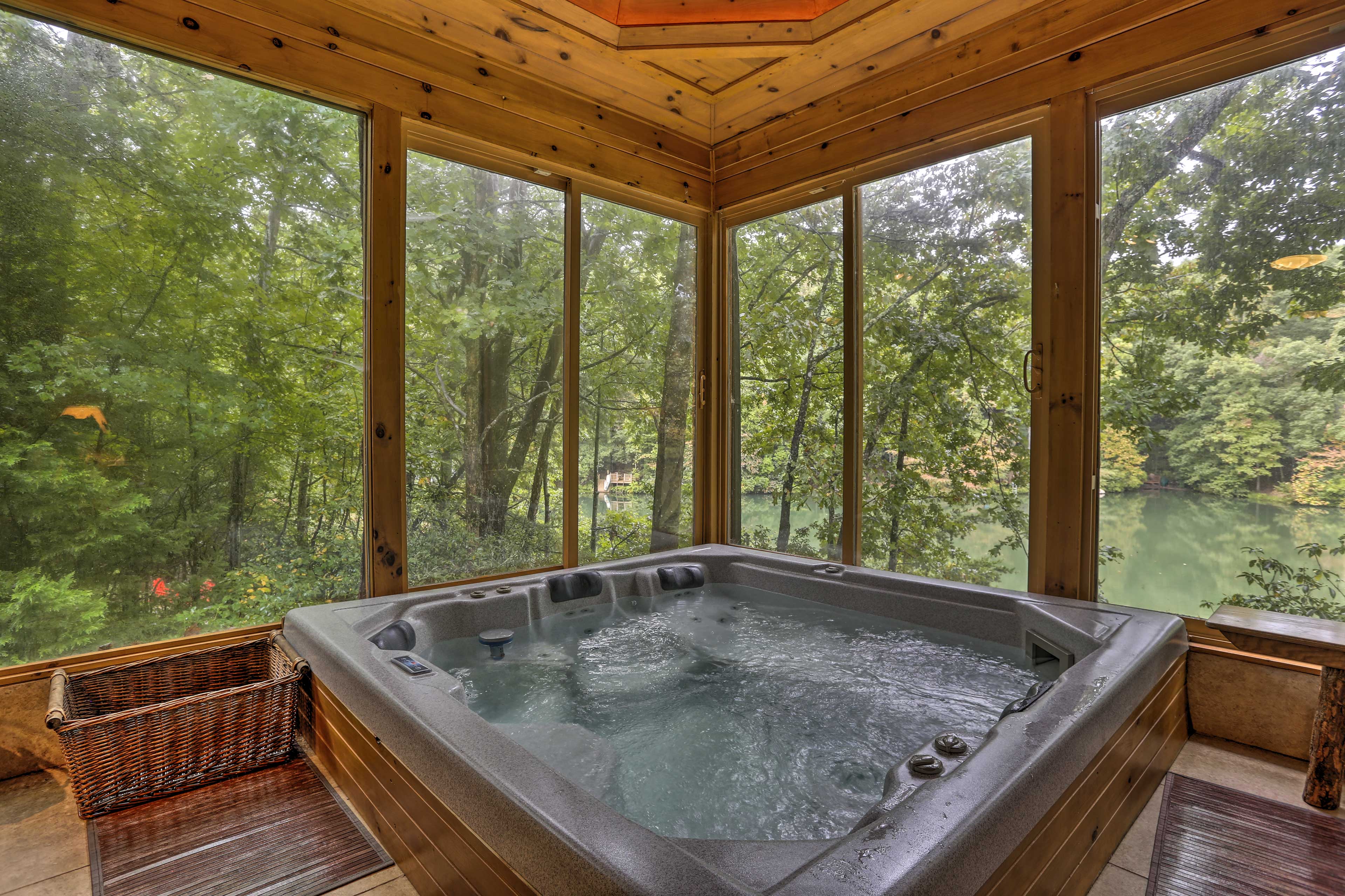 Property Image 2 - Cherry Lake Lodge w/ Hot Tub, Fire Pit & Game Room