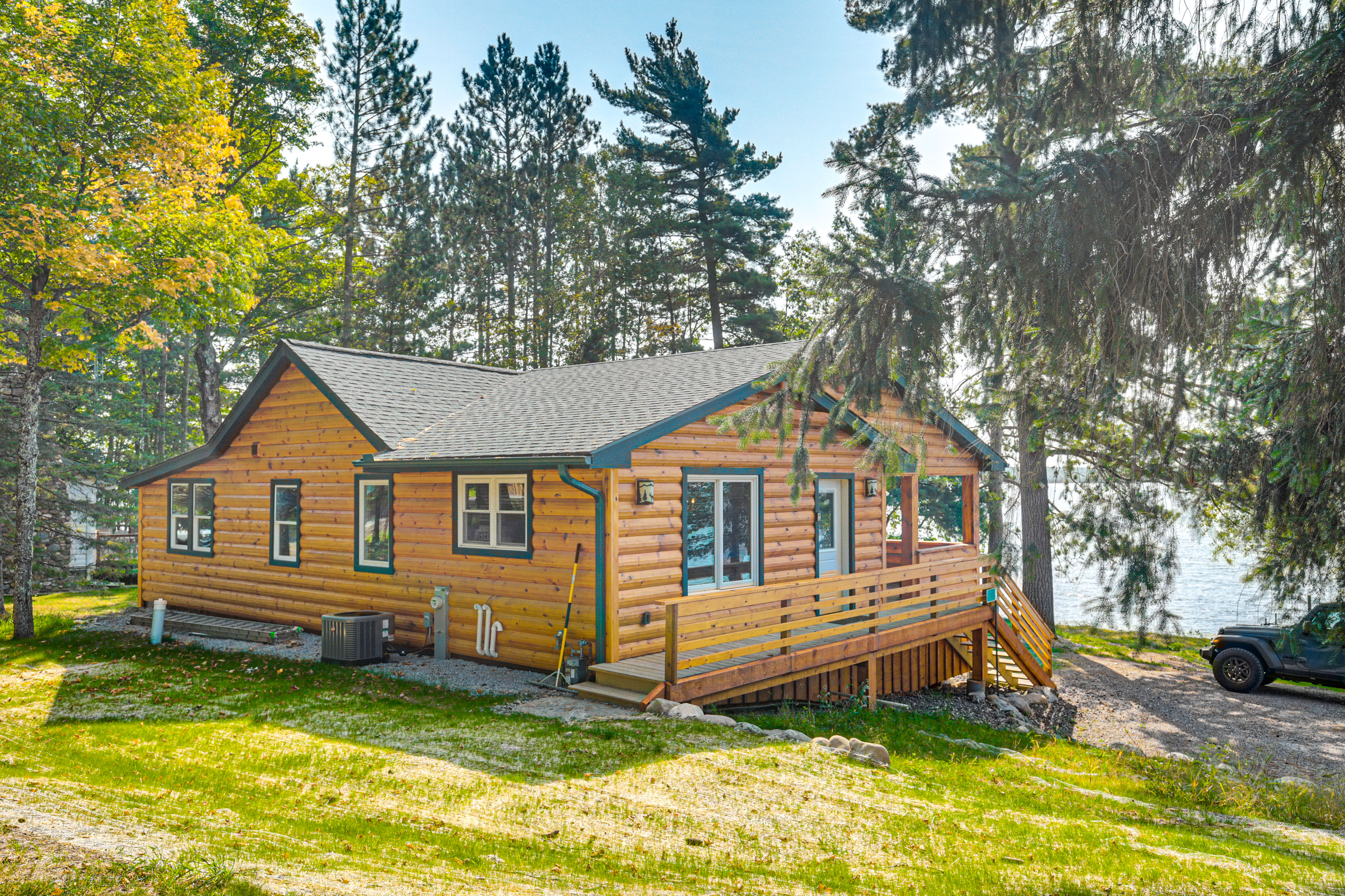 Property Image 1 - Quiet Lakefront Conover Cabin Near ATV Trails