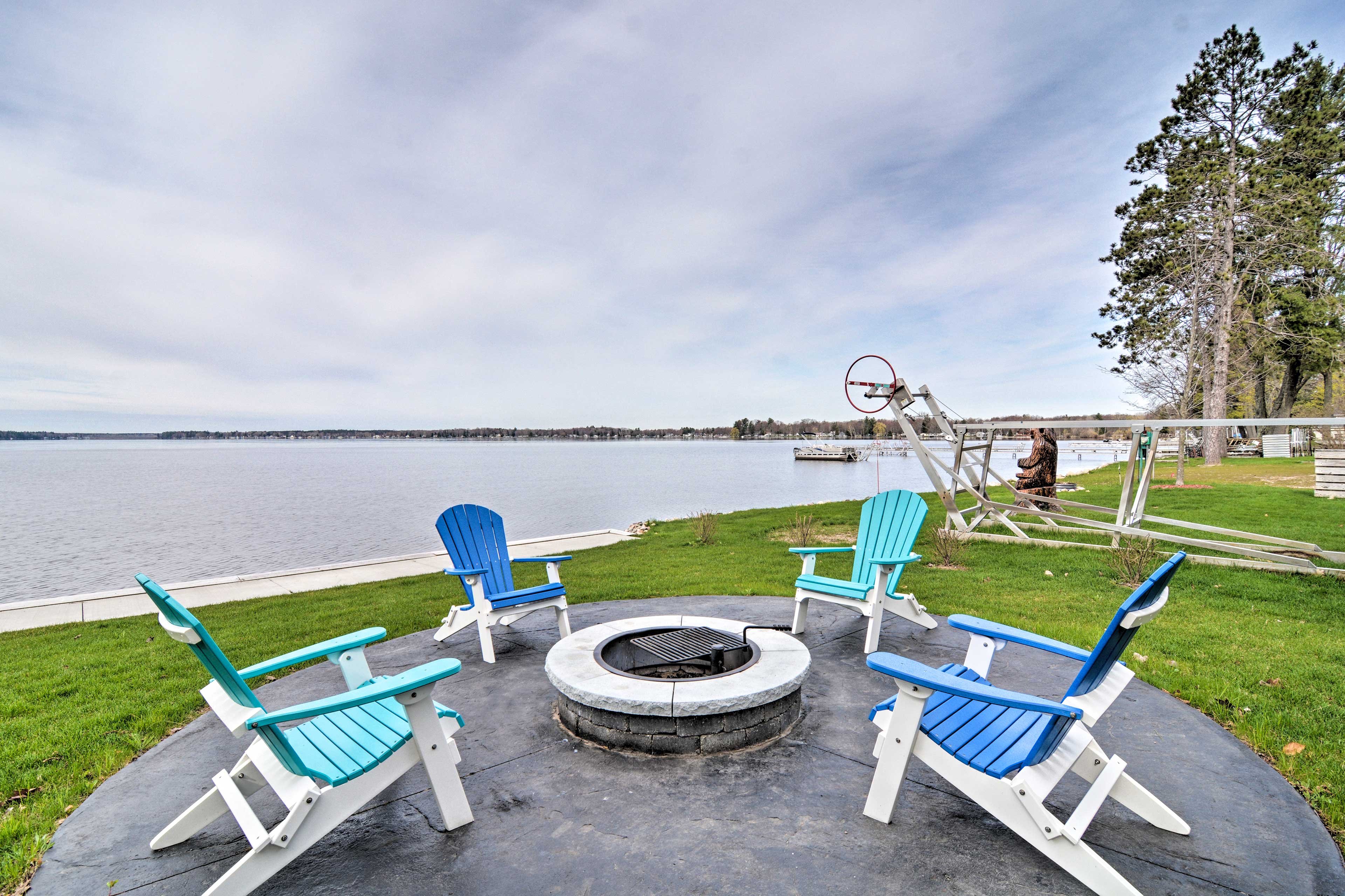 Property Image 1 - Lakefront Cadillac Home w/ Dock, Fire Pit & Grill!