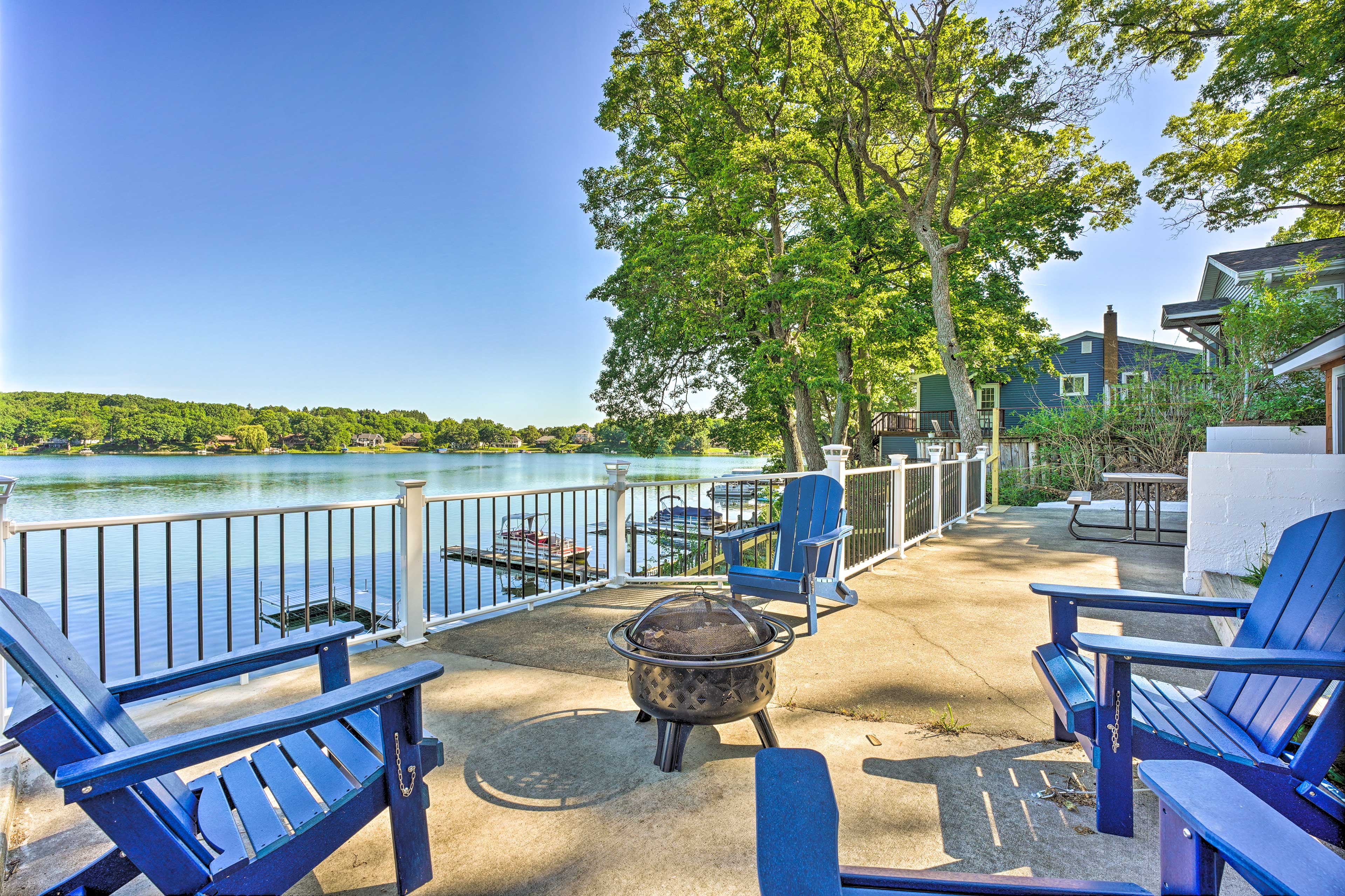 Property Image 2 - Lakefront Battle Creek Home w/ Fishing Dock!