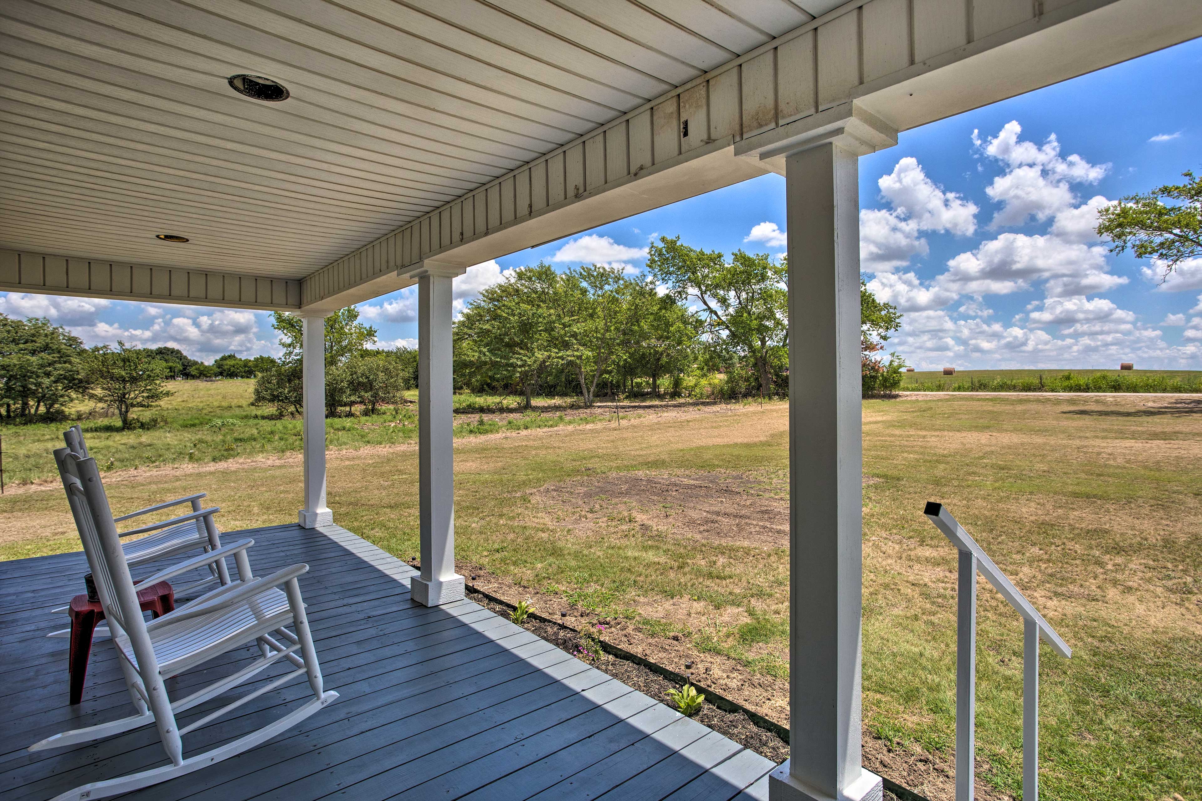 Property Image 2 - Decatur Farmhouse Getaway w/ Deck & Backyard