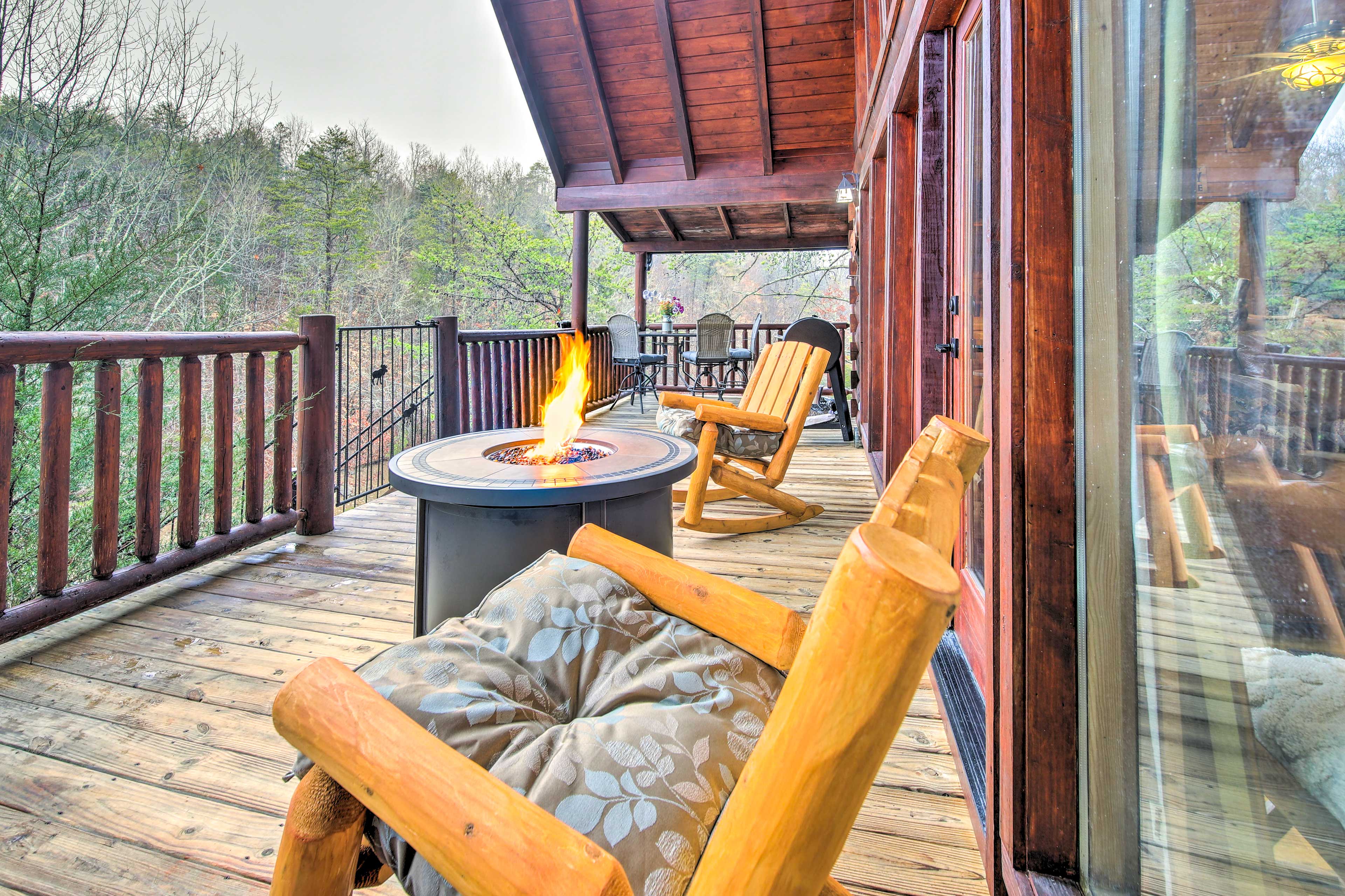 Property Image 2 - Douglas Lake Vacation Rental Cabin w/ Fire Pits!