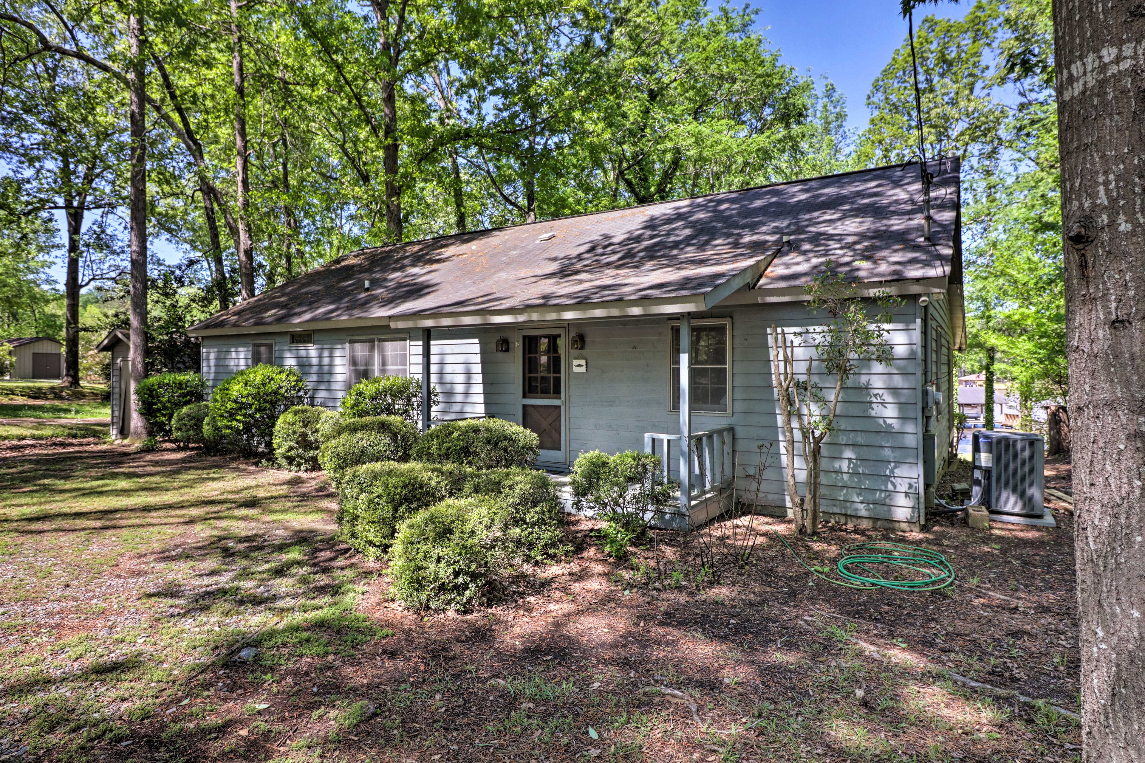 Property Image 2 - Lakefront Milledgeville Cabin: Private Dock, Porch