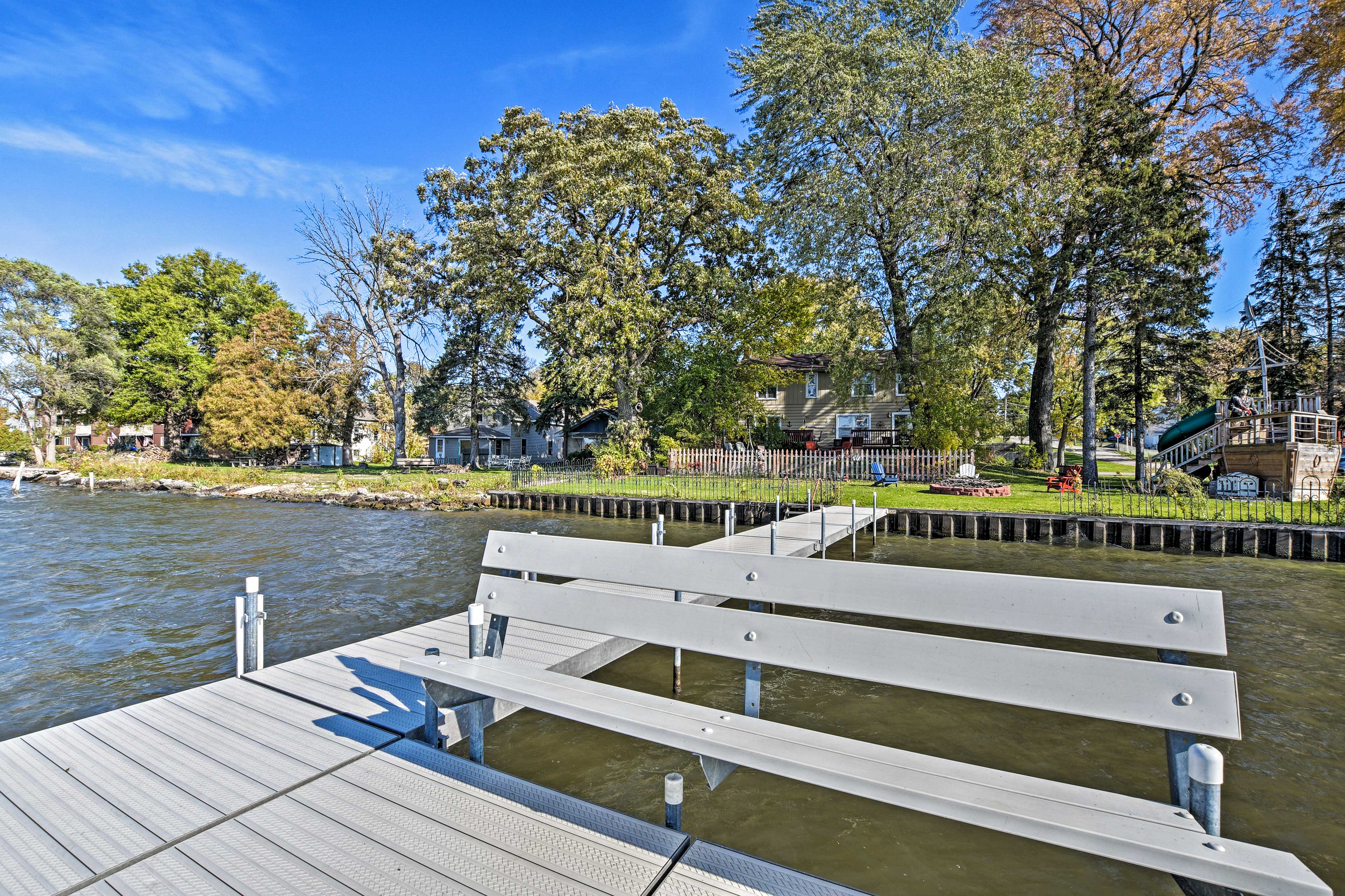 Property Image 1 - Lakefront Home w/ Game Room, Theater & Dock!