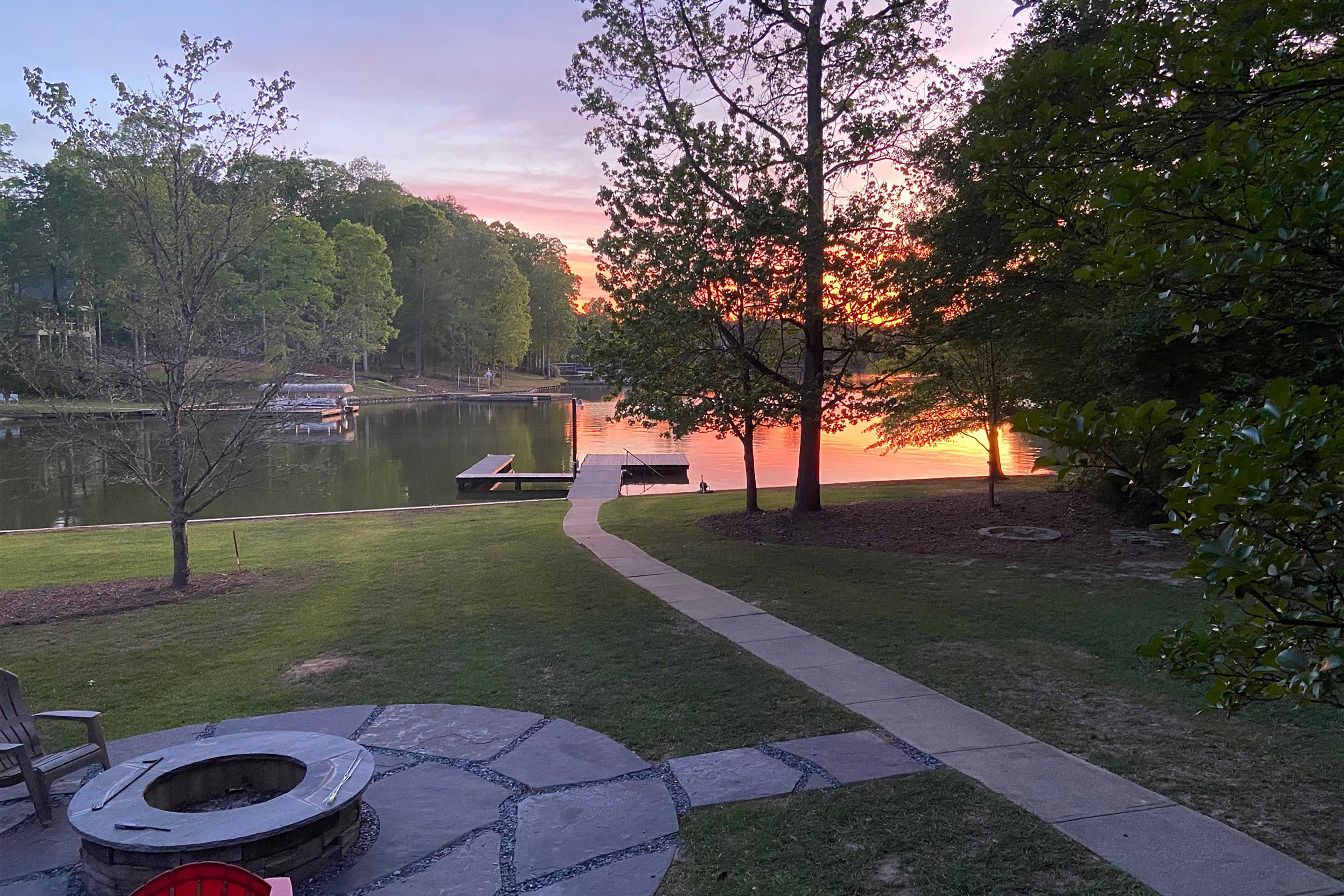 Property Image 2 - Lakefront House with Private Dock + Fire Pit!