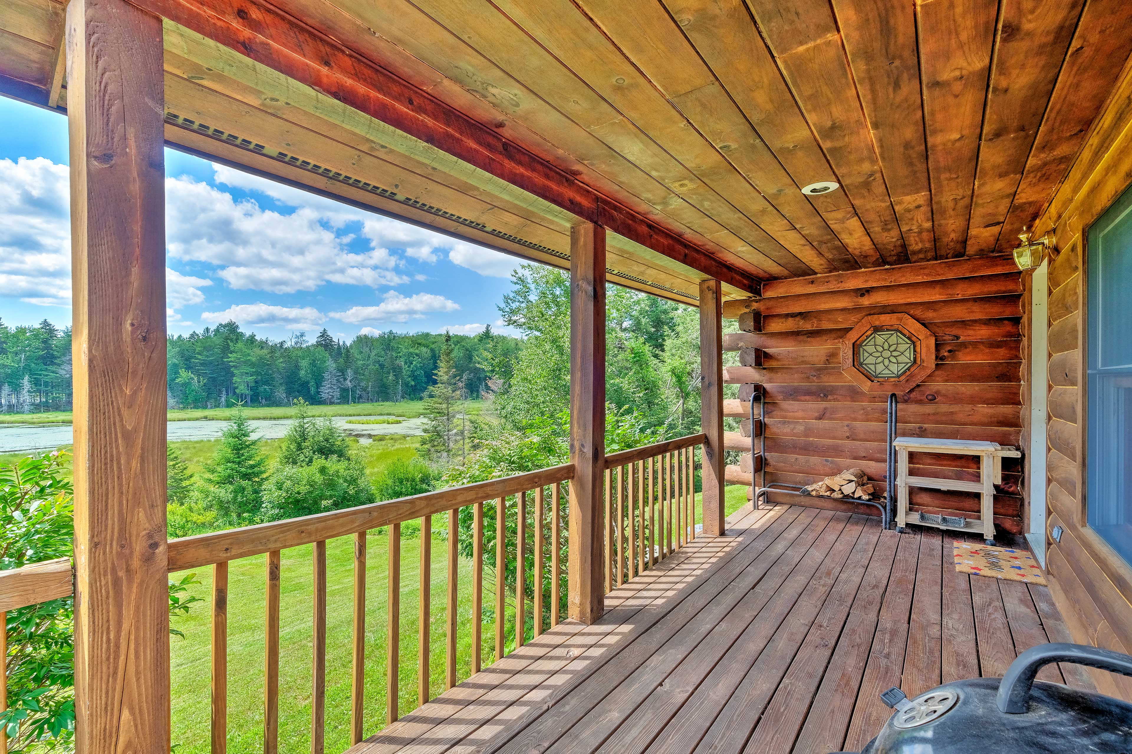 Property Image 1 - Jacksonville Cabin w/ Wraparound Deck & Views