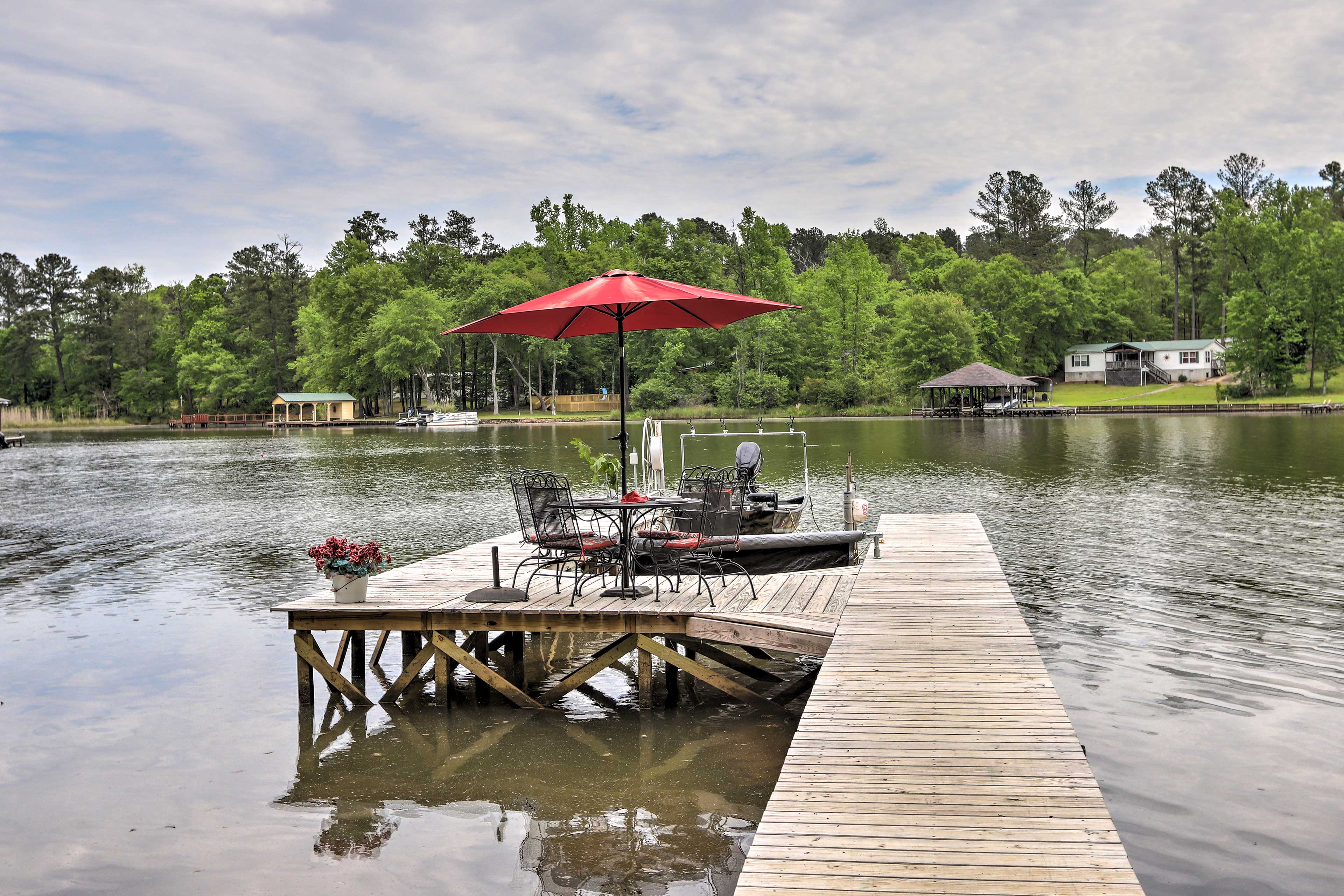Property Image 2 - Lakefront Sparta Home: Fire Pit, Dock & Kayak