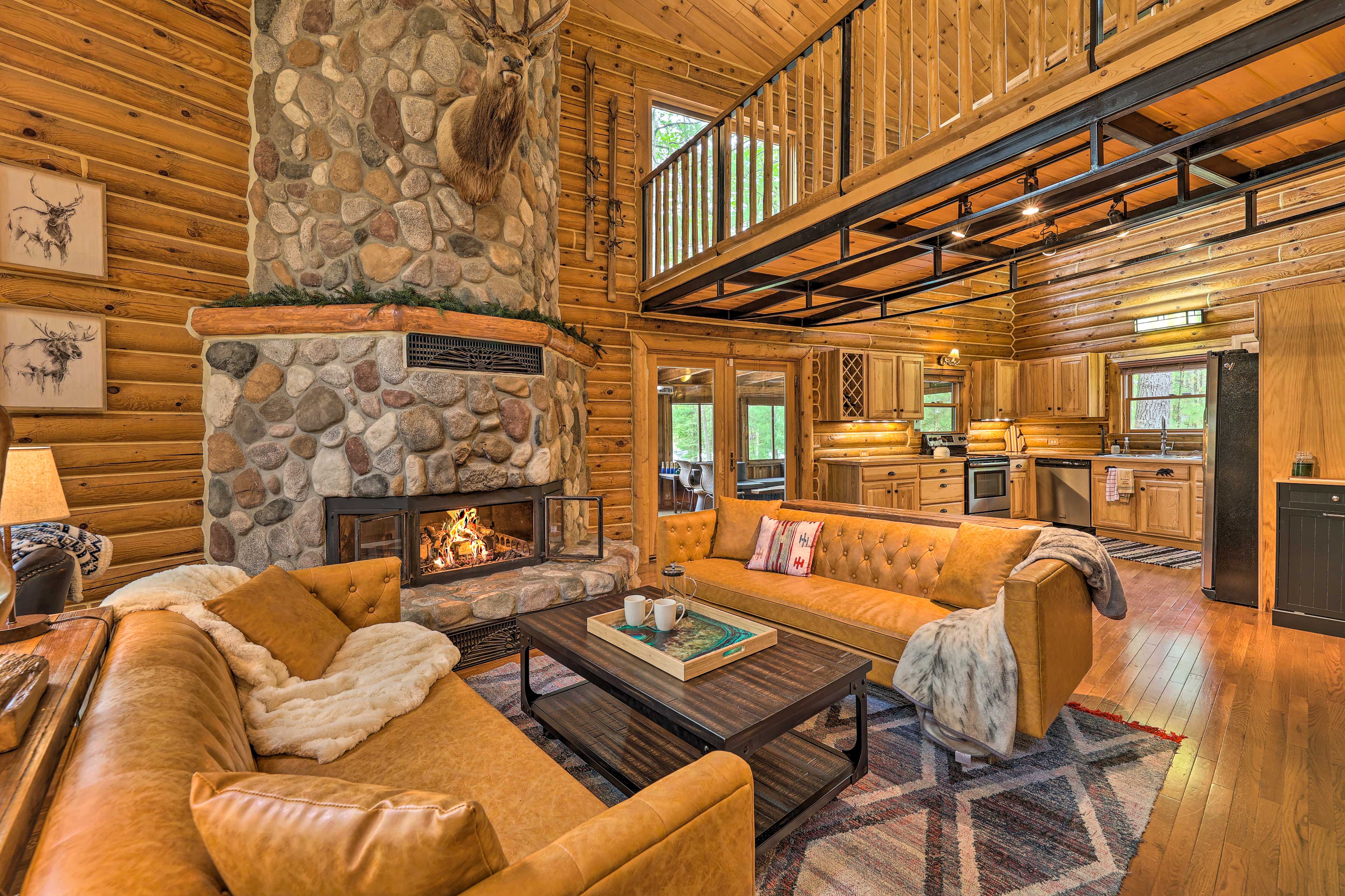 Property Image 1 - Luxe Riverfront Lodge: Group Wine and Ski Retreats