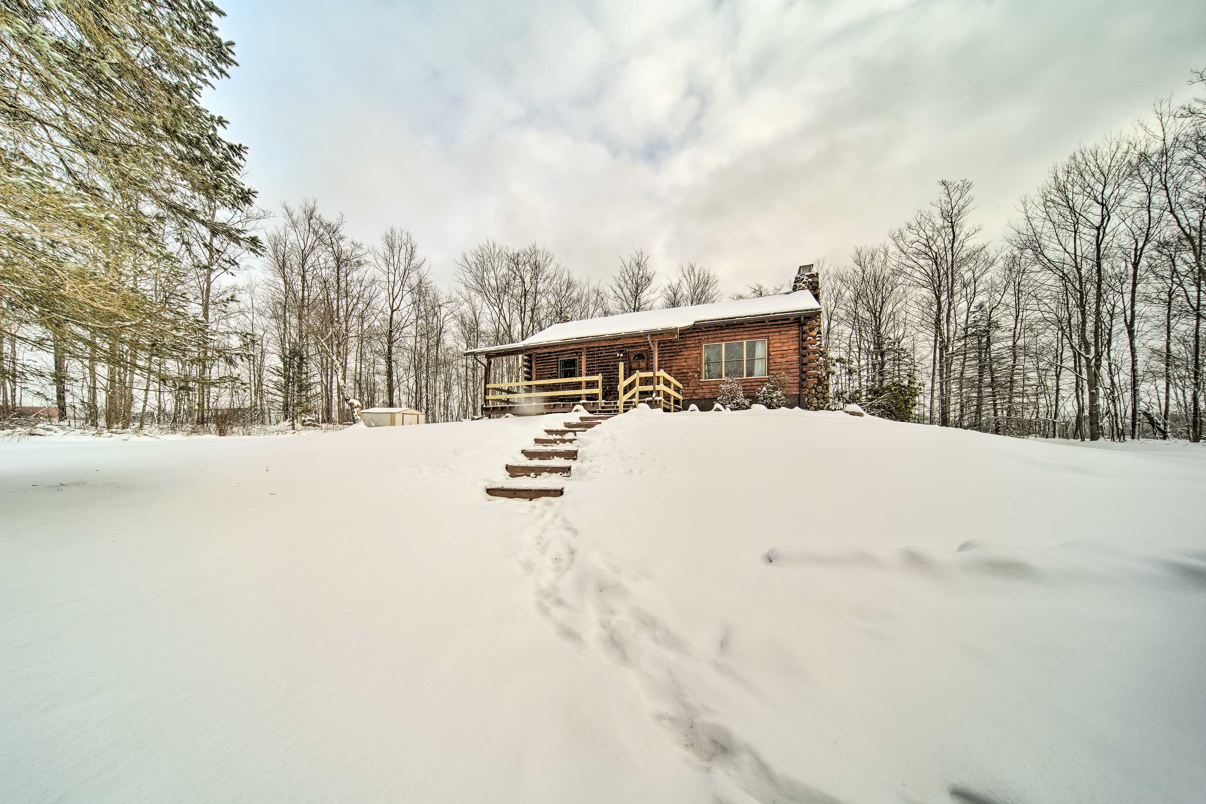 Property Image 2 - Cambridge Springs Cabin Near French Creek!