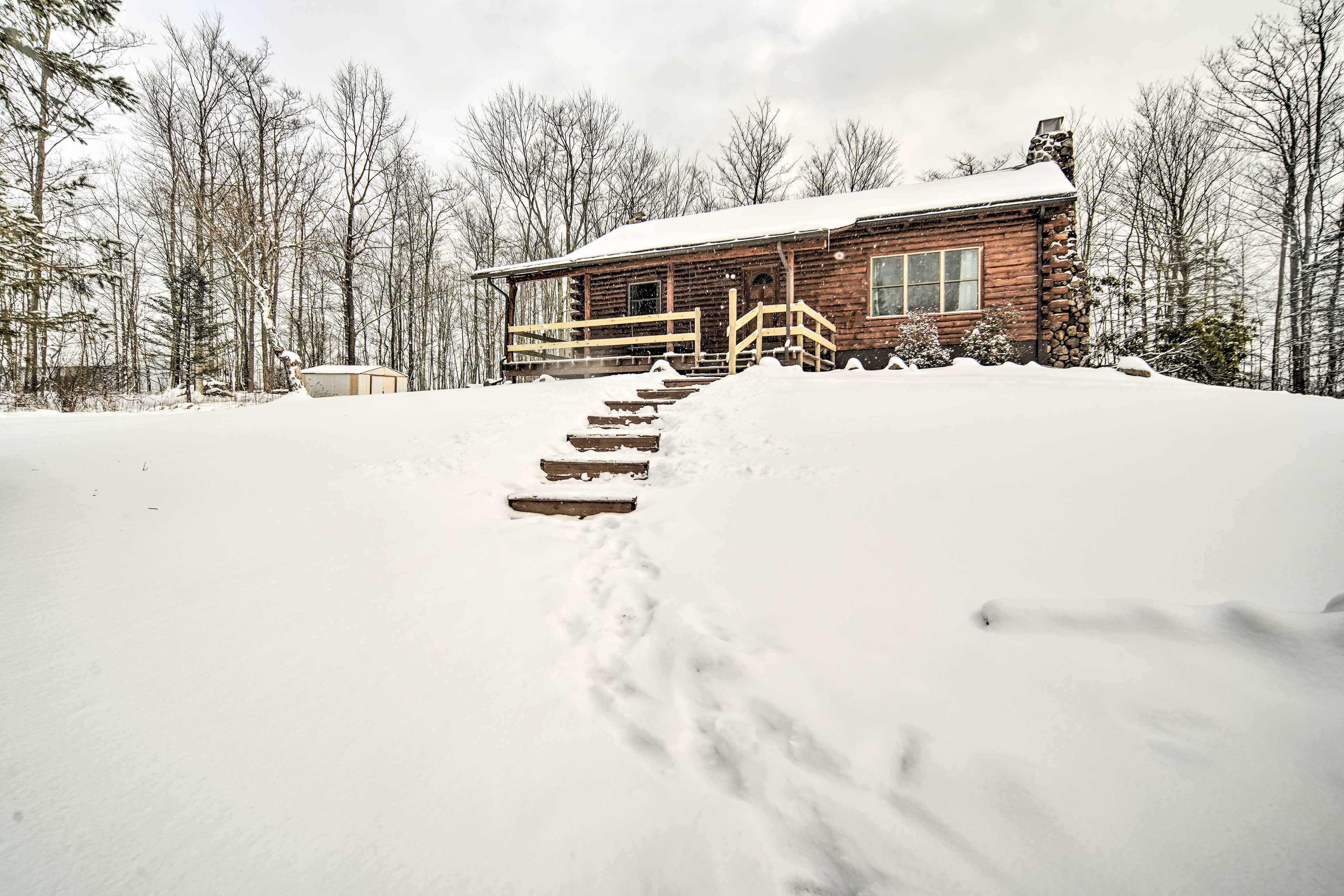 Property Image 1 - Cambridge Springs Cabin Near French Creek!