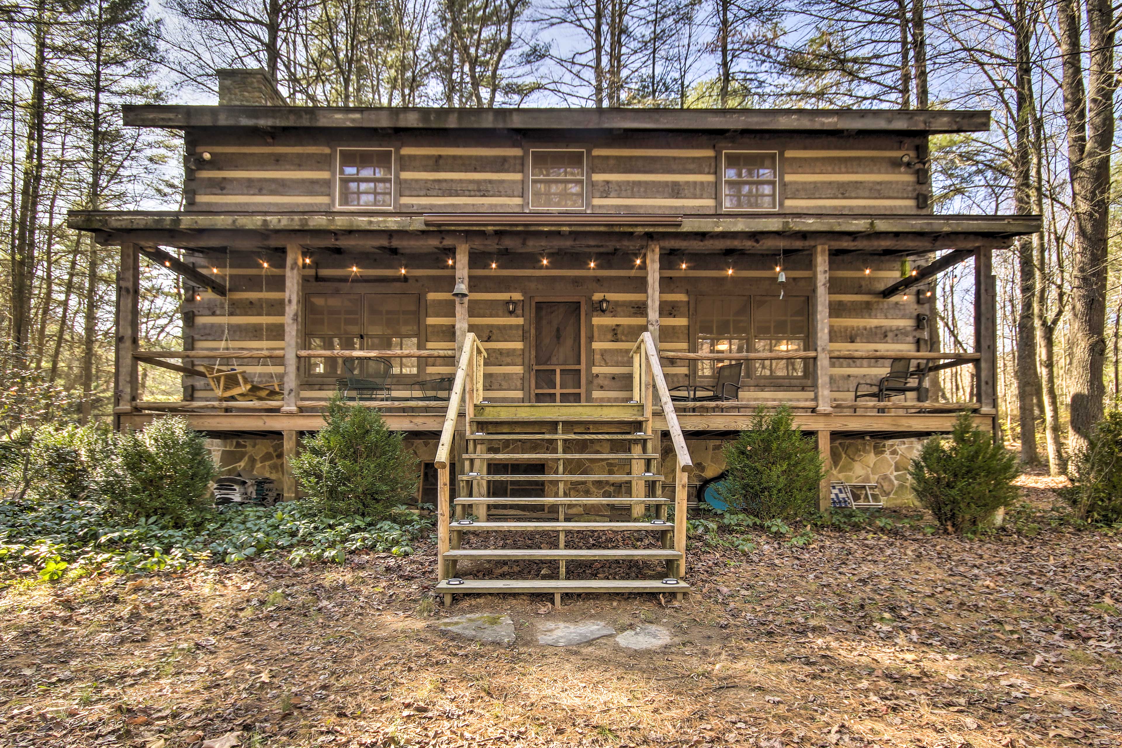 Property Image 1 - ‘Riversong’ Luxe Cabin w/ Fire Pit on North River