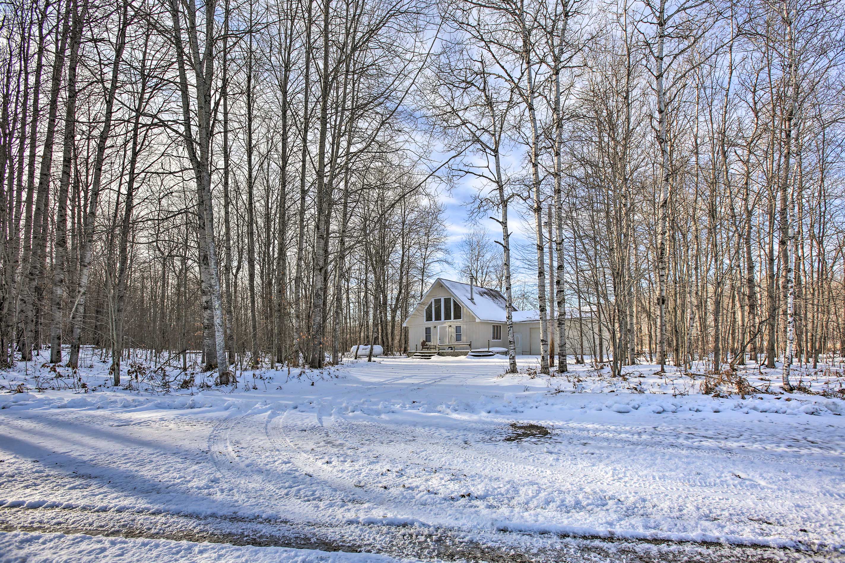 Property Image 2 - Lakes of the North Home on Snowmobile & ATV Trail!