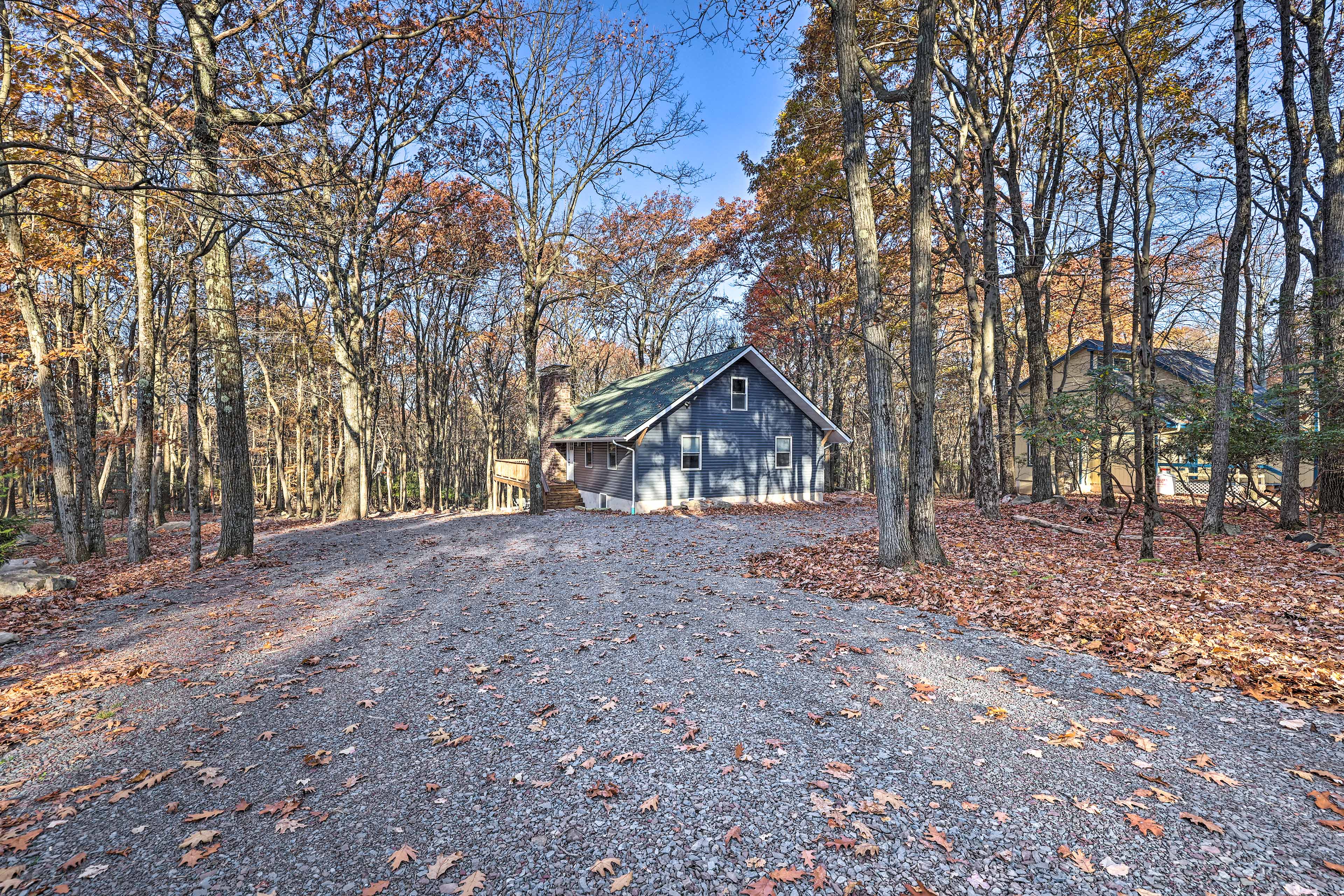 Property Image 1 - Spacious Poconos Home - Deck, Fire Pit & Game Room