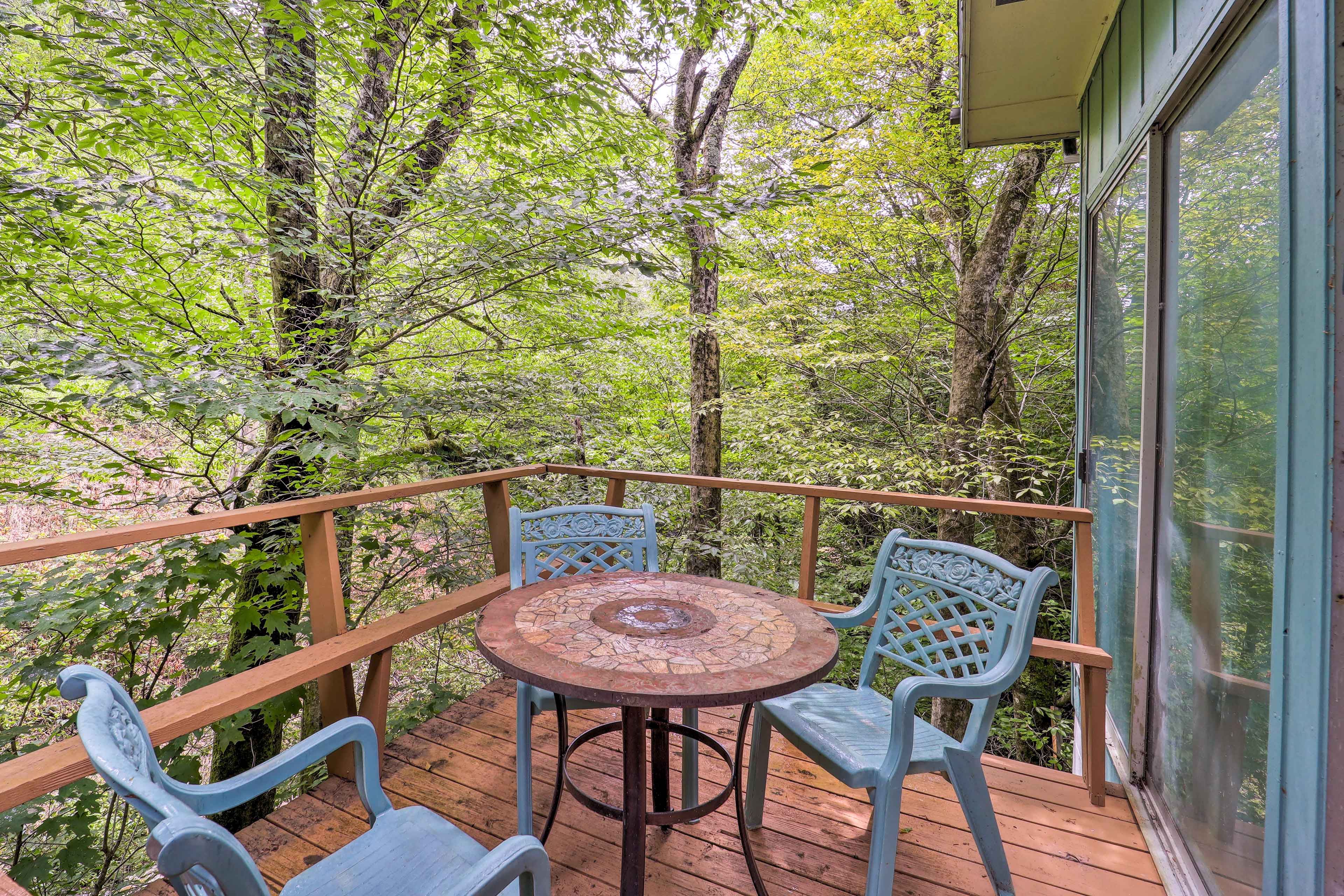 Property Image 2 - Quiet Bakersville Retreat w/ Deck + Home Gym!