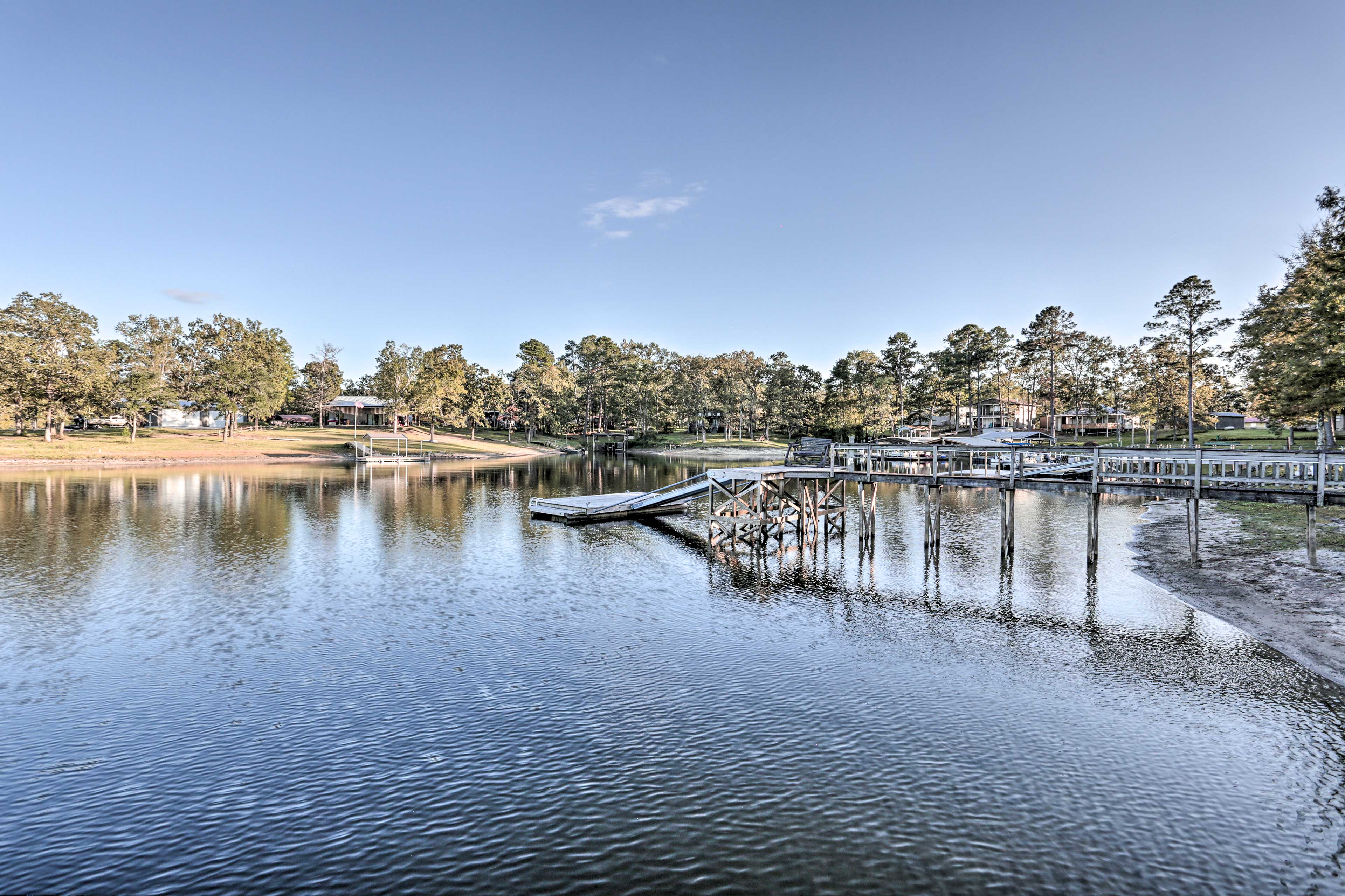 Property Image 1 - Cozy Toledo Bend A-Frame w/ Waterfront Views!