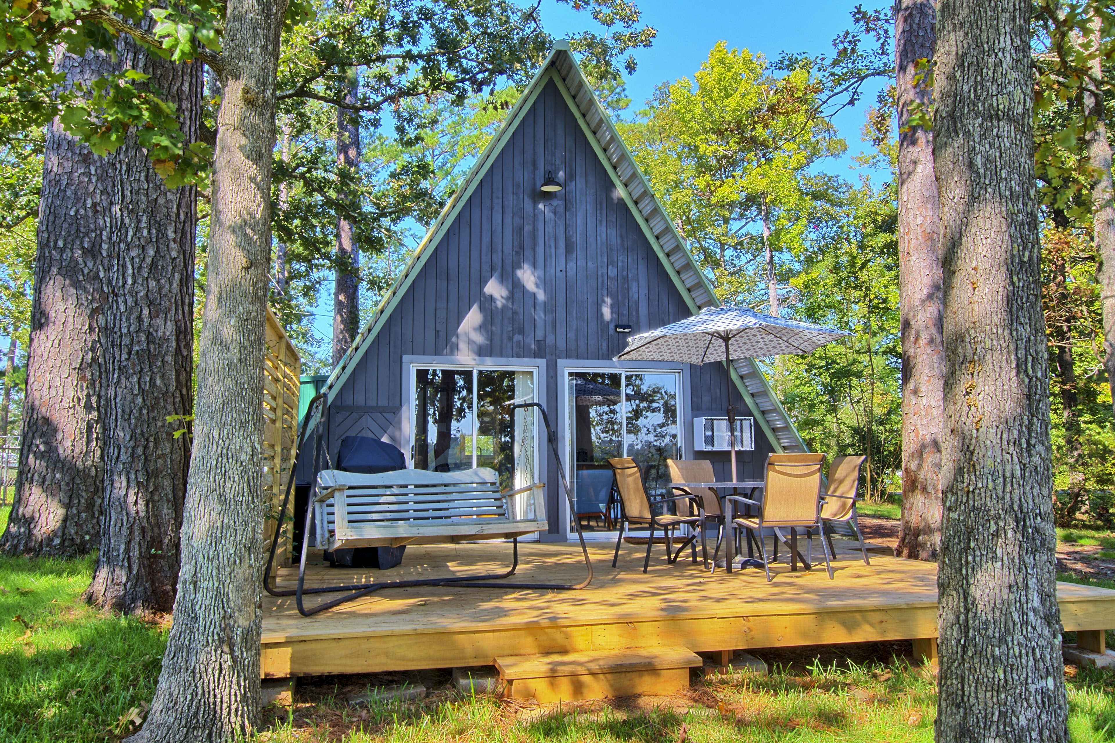 Property Image 1 - Cozy Toledo Bend A-Frame w/ Waterfront Views!