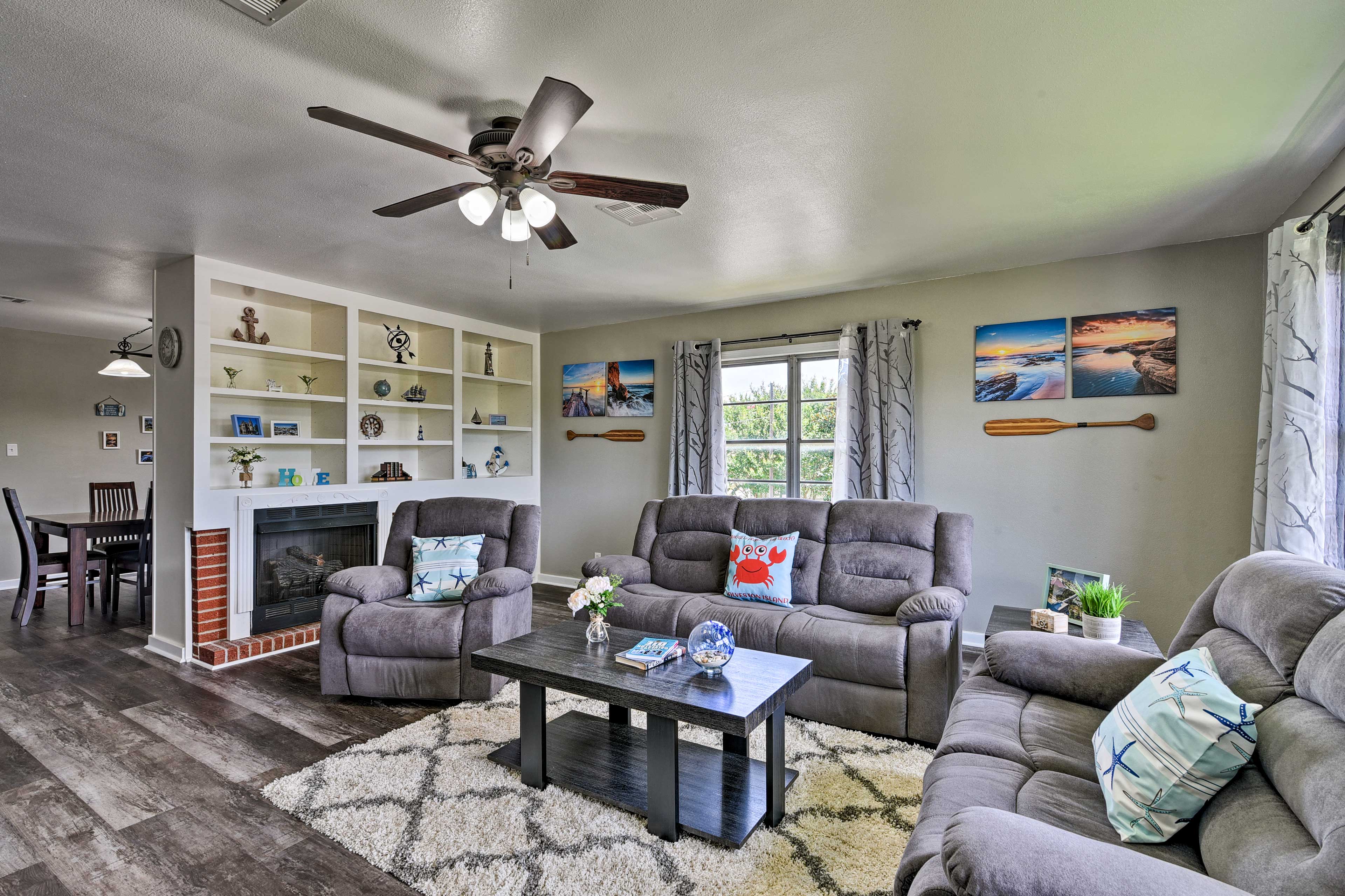 Property Image 1 - Spacious + Modern Family Duplex in Galveston!