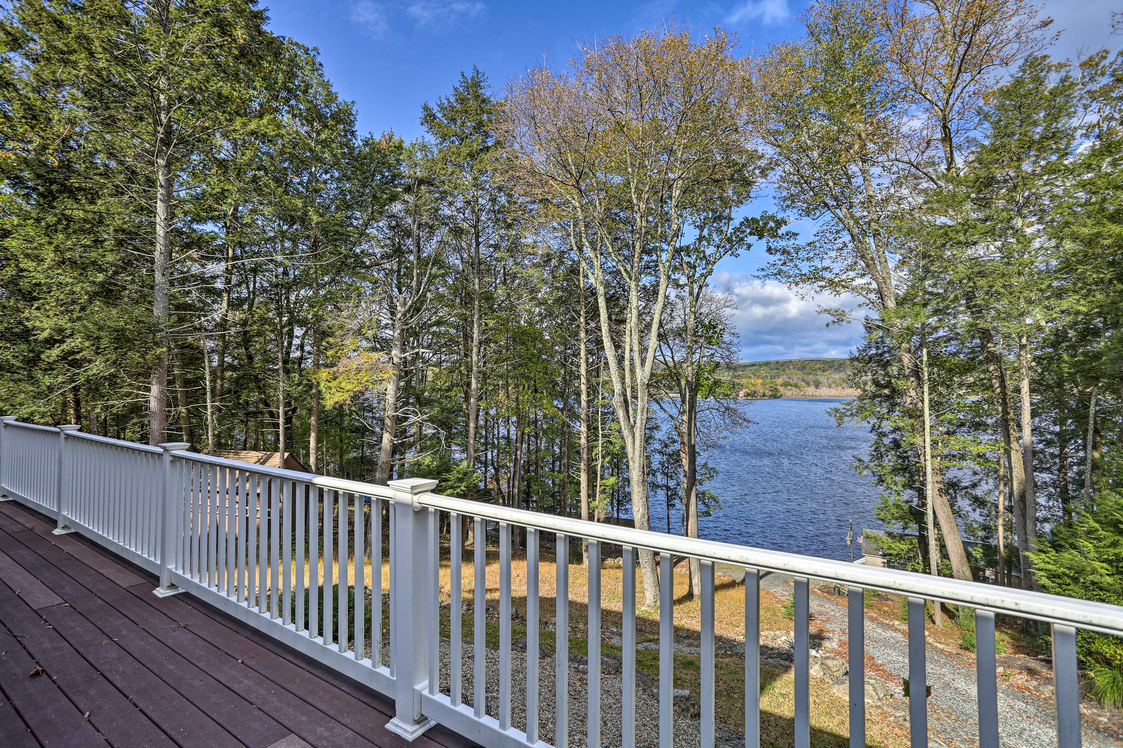 Property Image 1 - Beautiful Lakefront Retreat w/ Deck & Views!