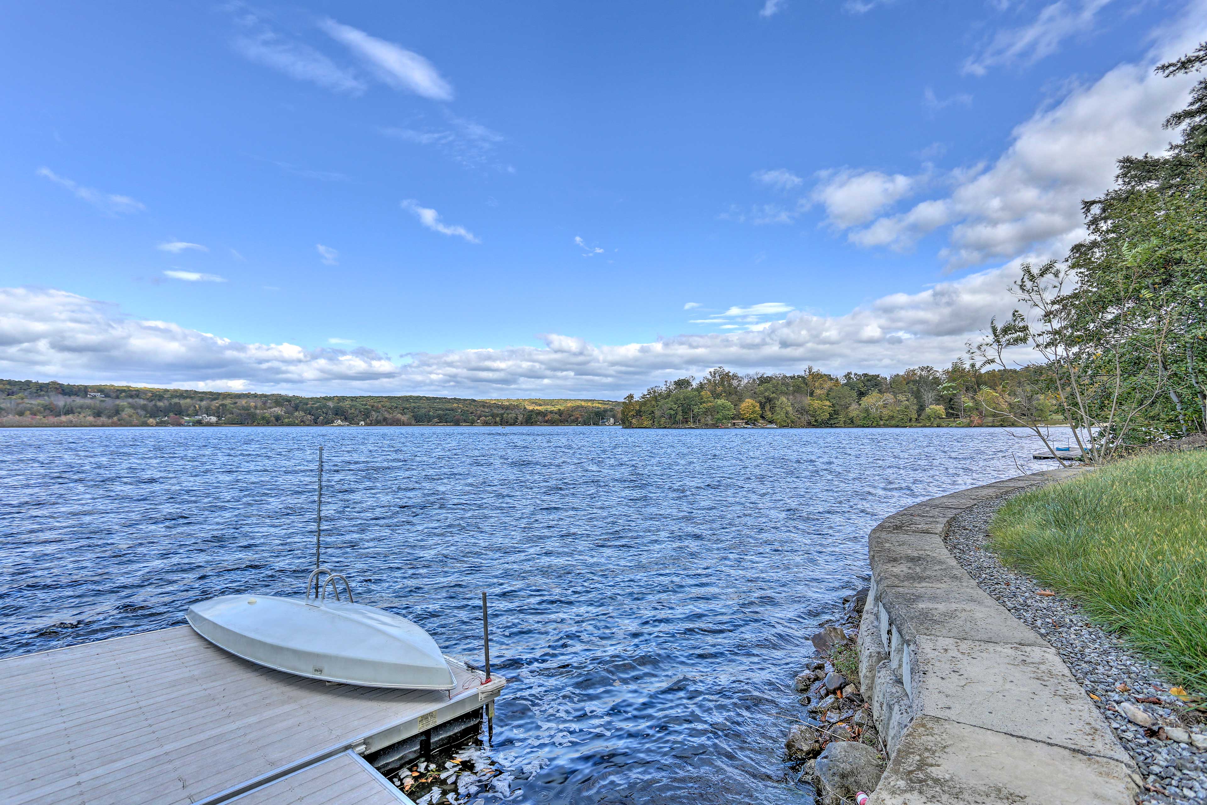 Property Image 2 - Beautiful Lakefront Retreat w/ Deck & Views!