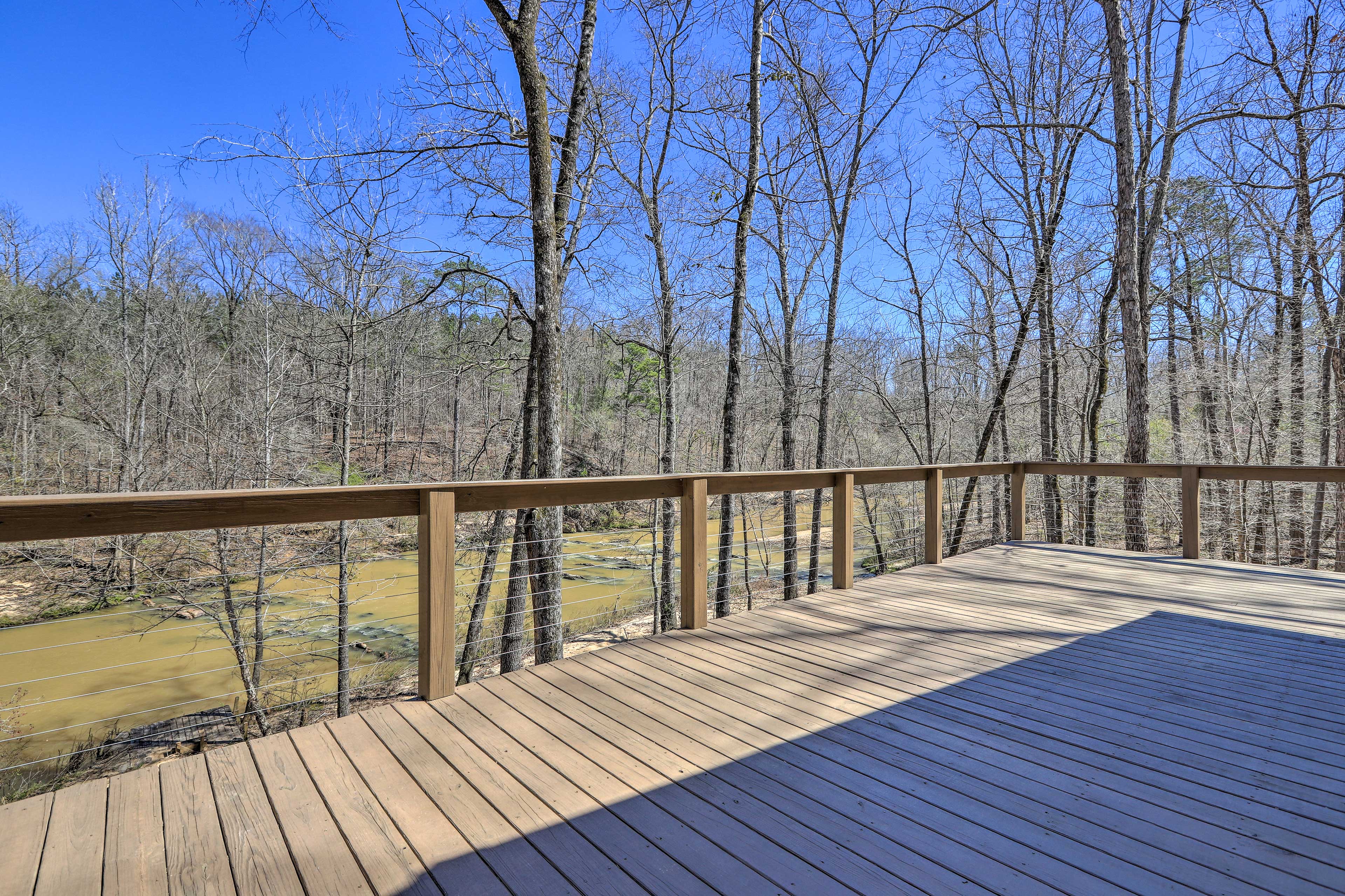 Property Image 2 - Stunning Culloden Cabin with Deck & Creek View!