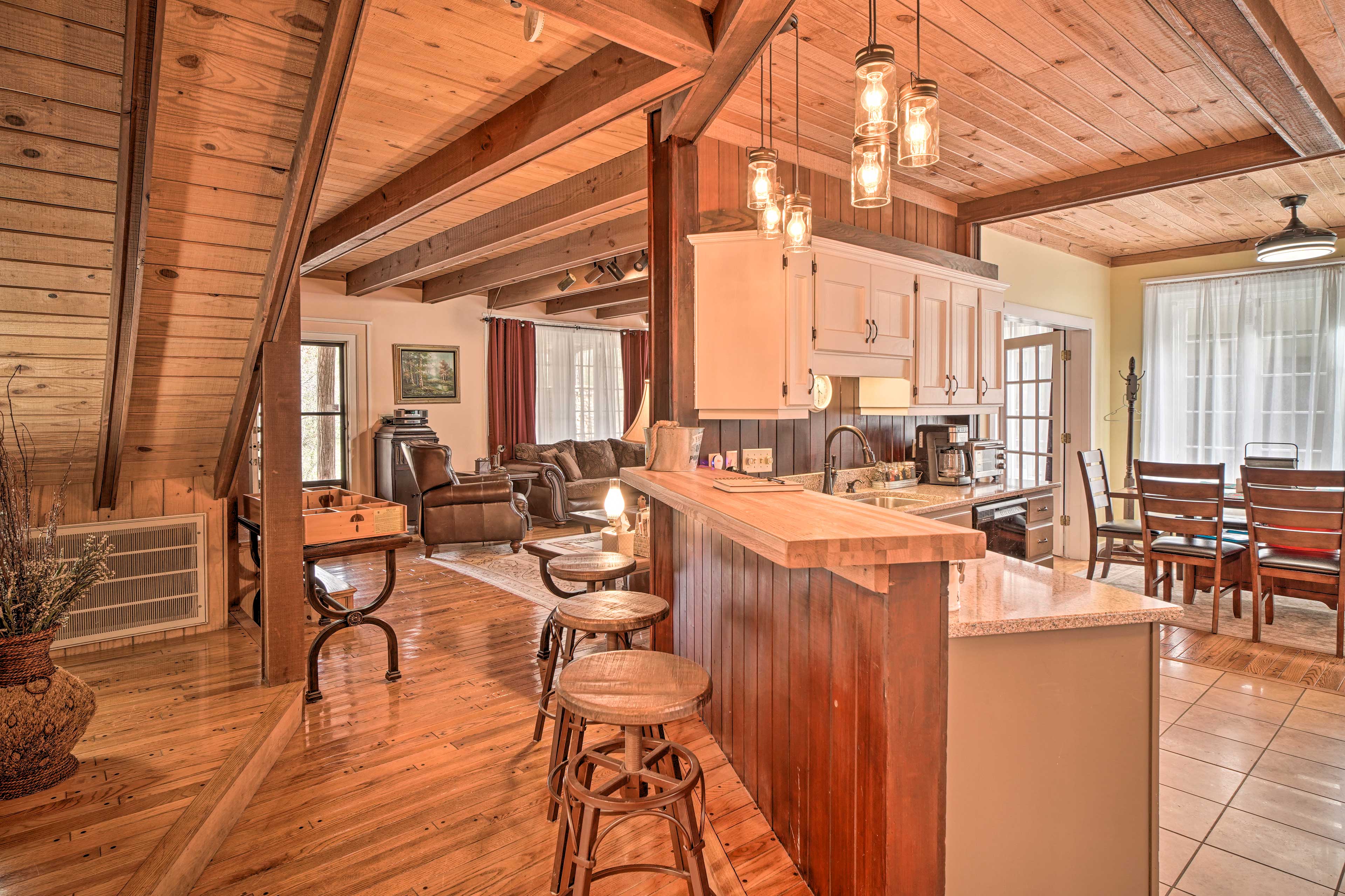 Property Image 1 - Tranquil Smoky Mountain Cabin w/ Porch & Fire Pit