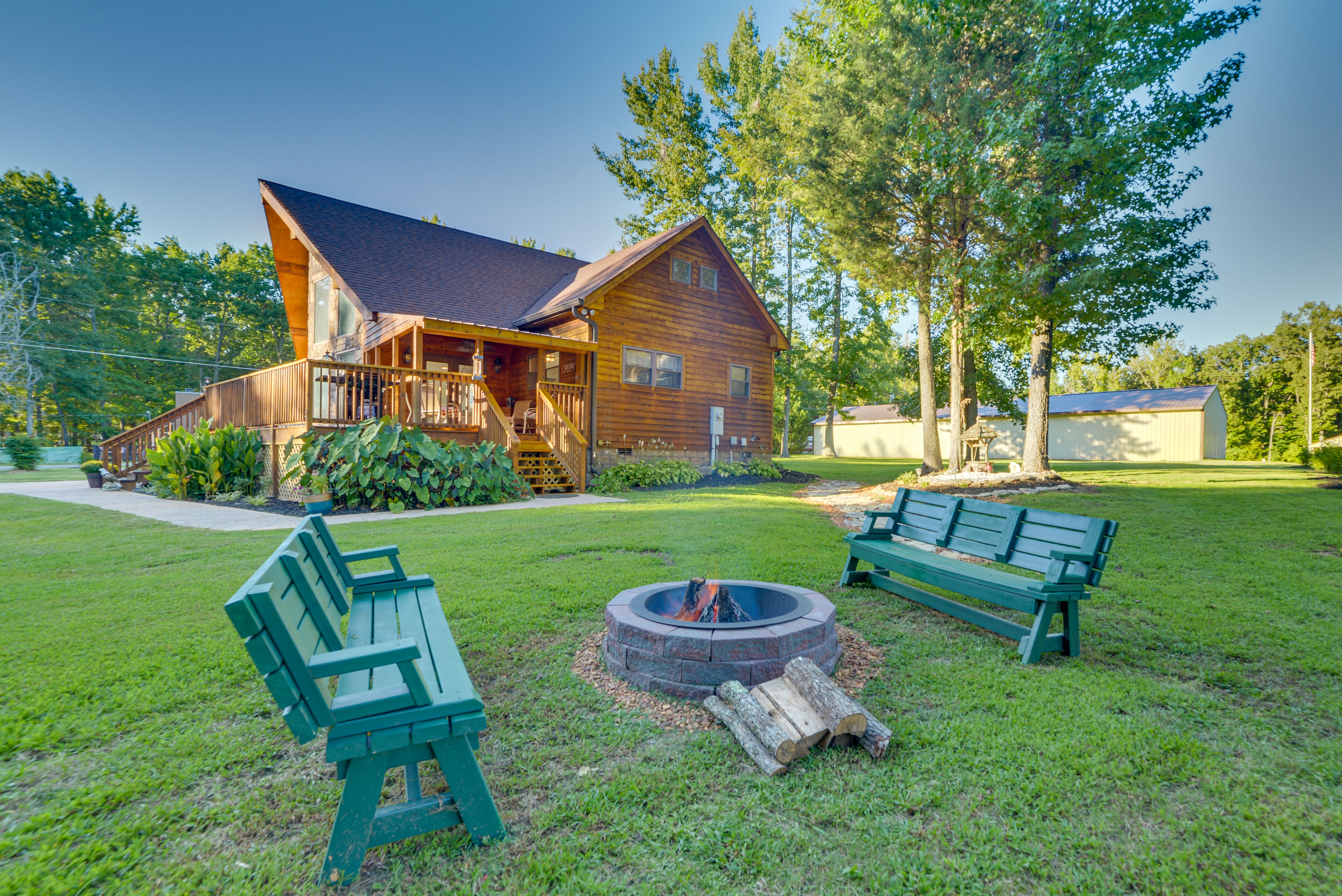 Property Image 1 - Fisherman’s Paradise with Fire Pit & Lake Access!