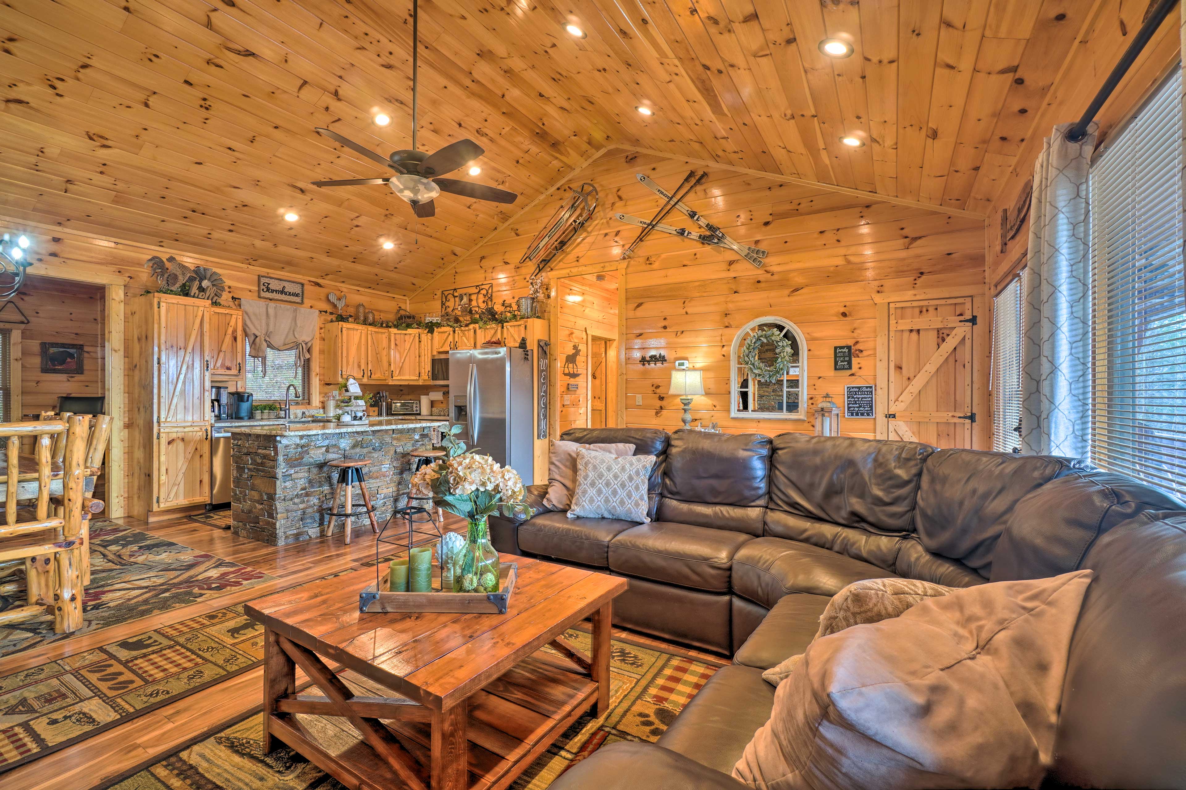 Property Image 2 - Sevierville Cabin w/ Outdoor Kitchen & Hot Tub!