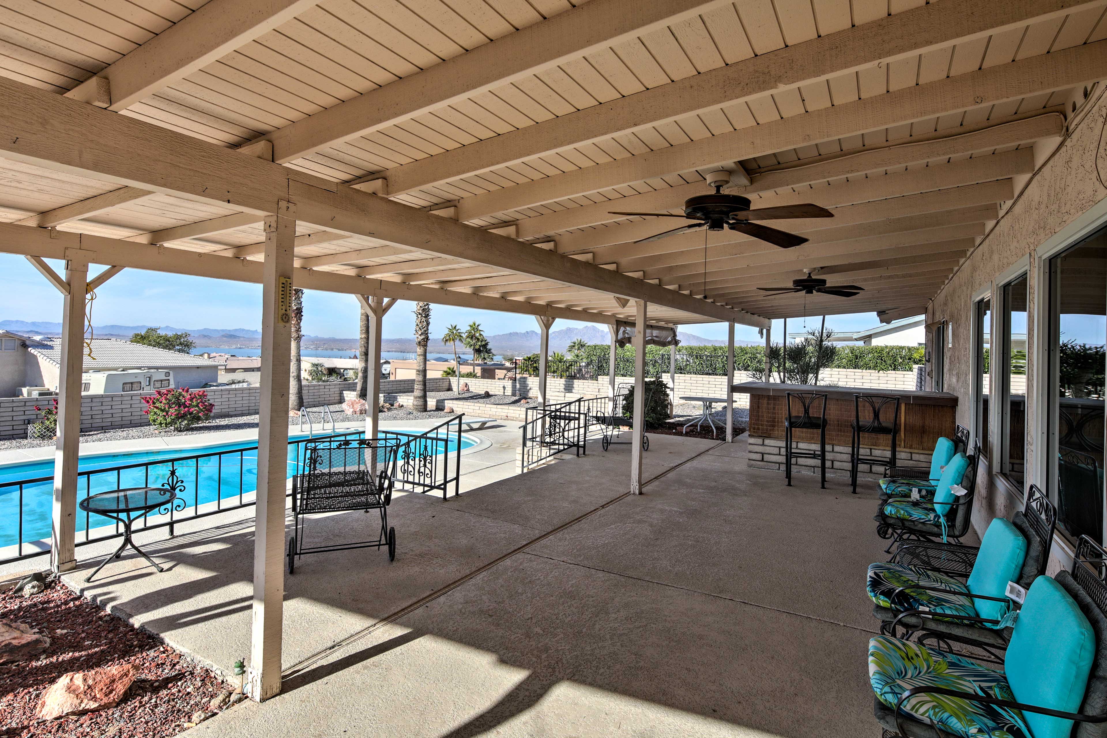 Property Image 2 - Private Oasis w/ Pool & Views, 2 Mi to Lake Havasu