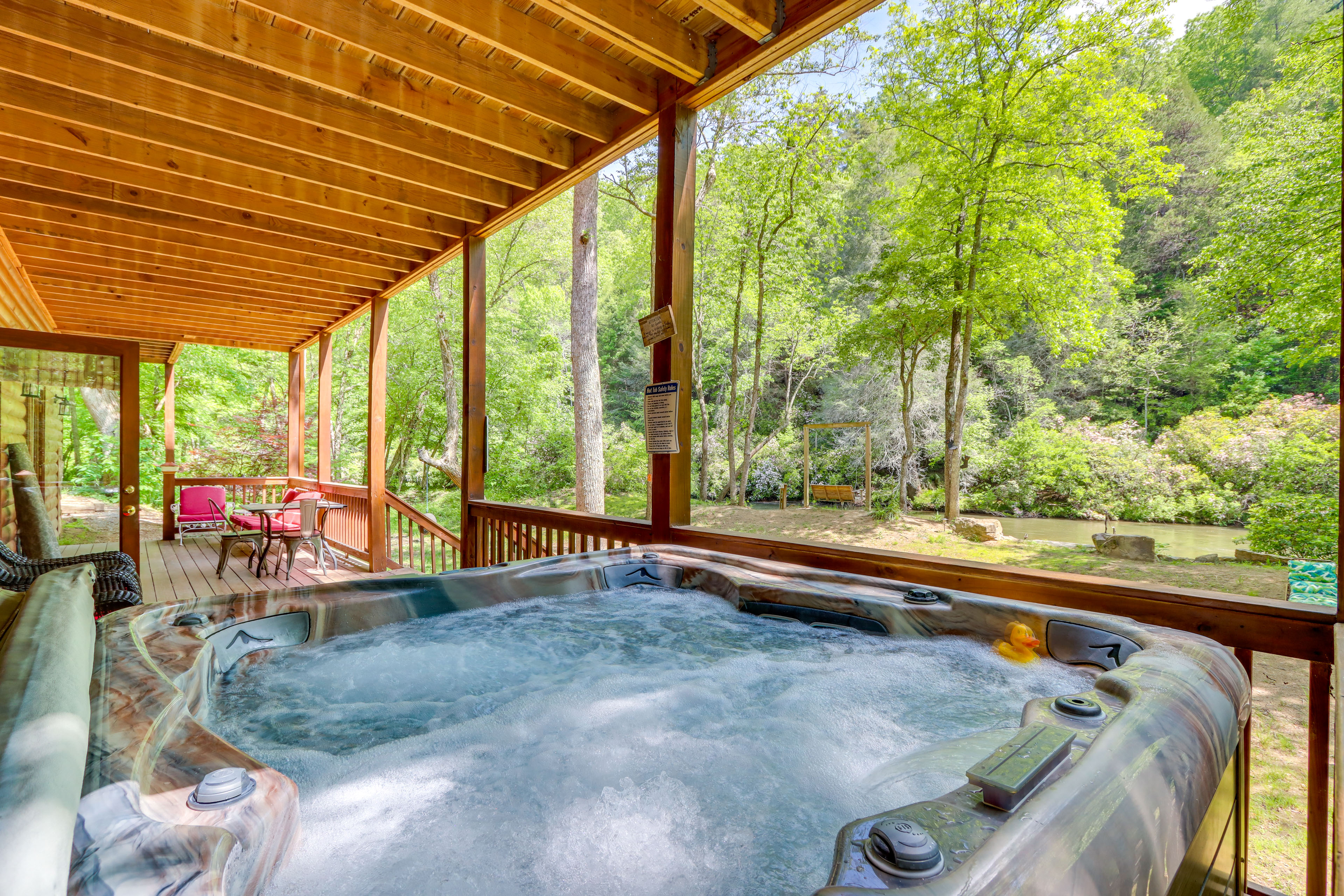 Property Image 2 - Private Cartecay River Home w/ Hot Tub & Game Room