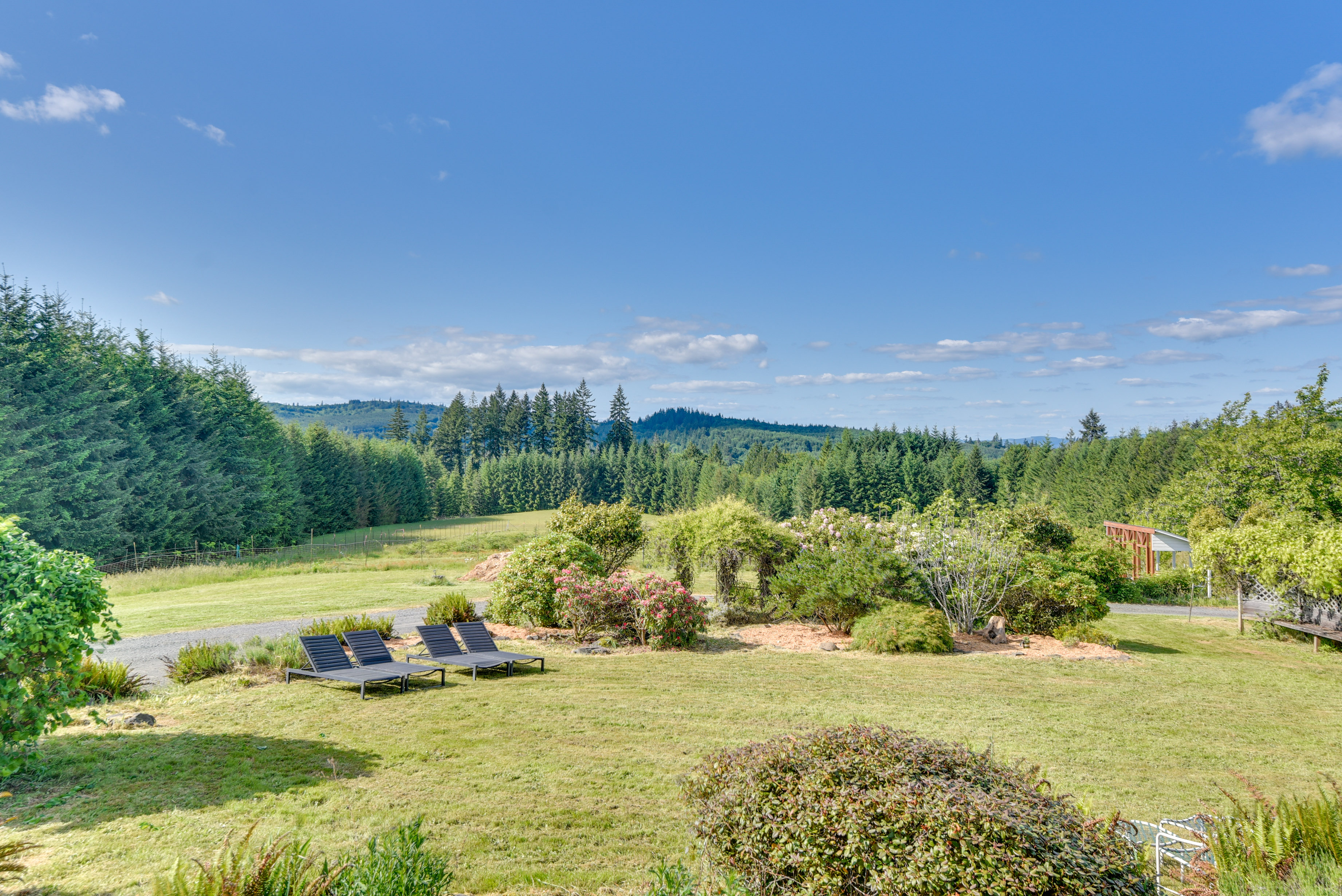 Property Image 1 - Rainier Home on 20 Acres w/ Blueberry Farm!