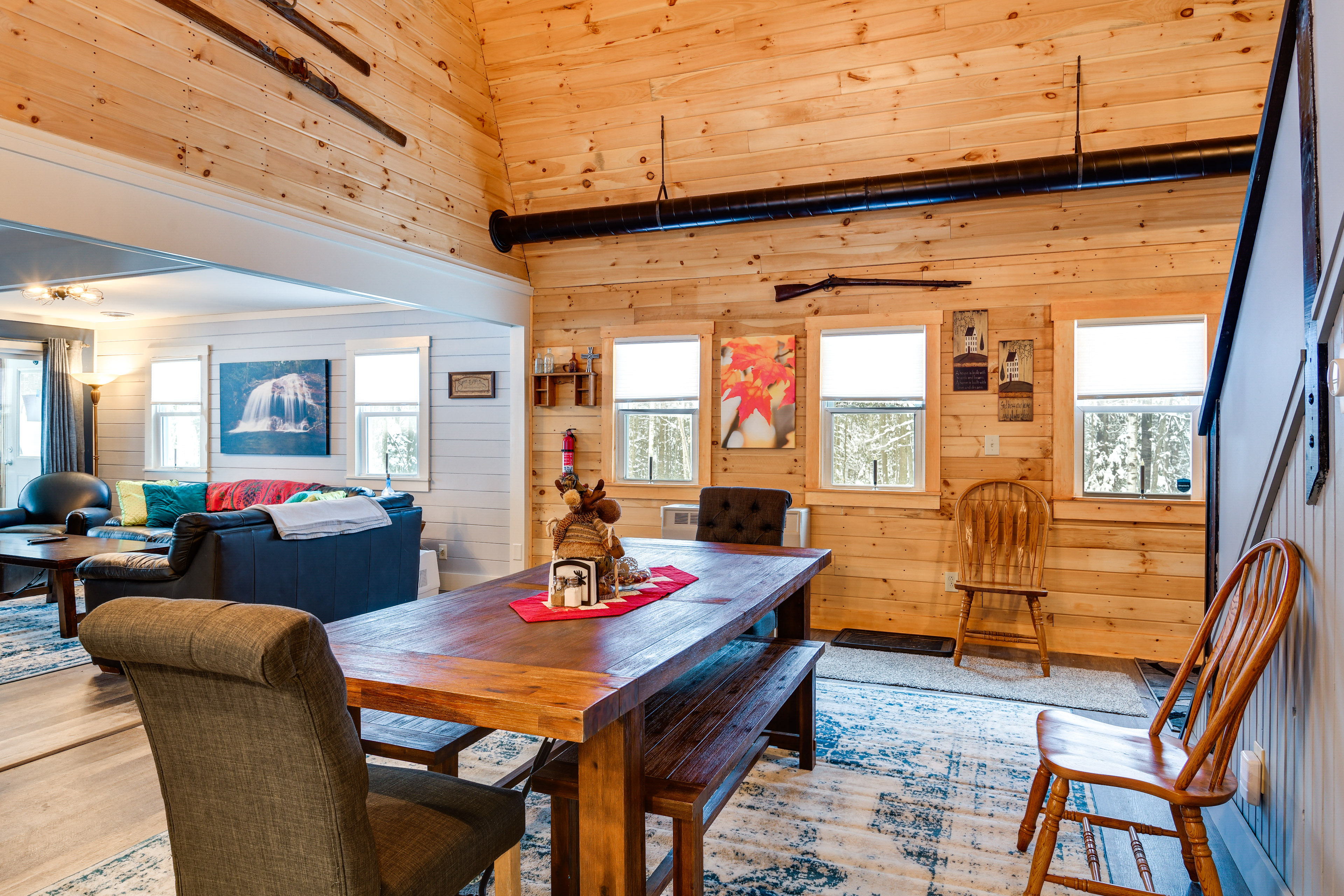 Secluded Home w/ Fire Pit, 8 Mi to Cannon Mountain