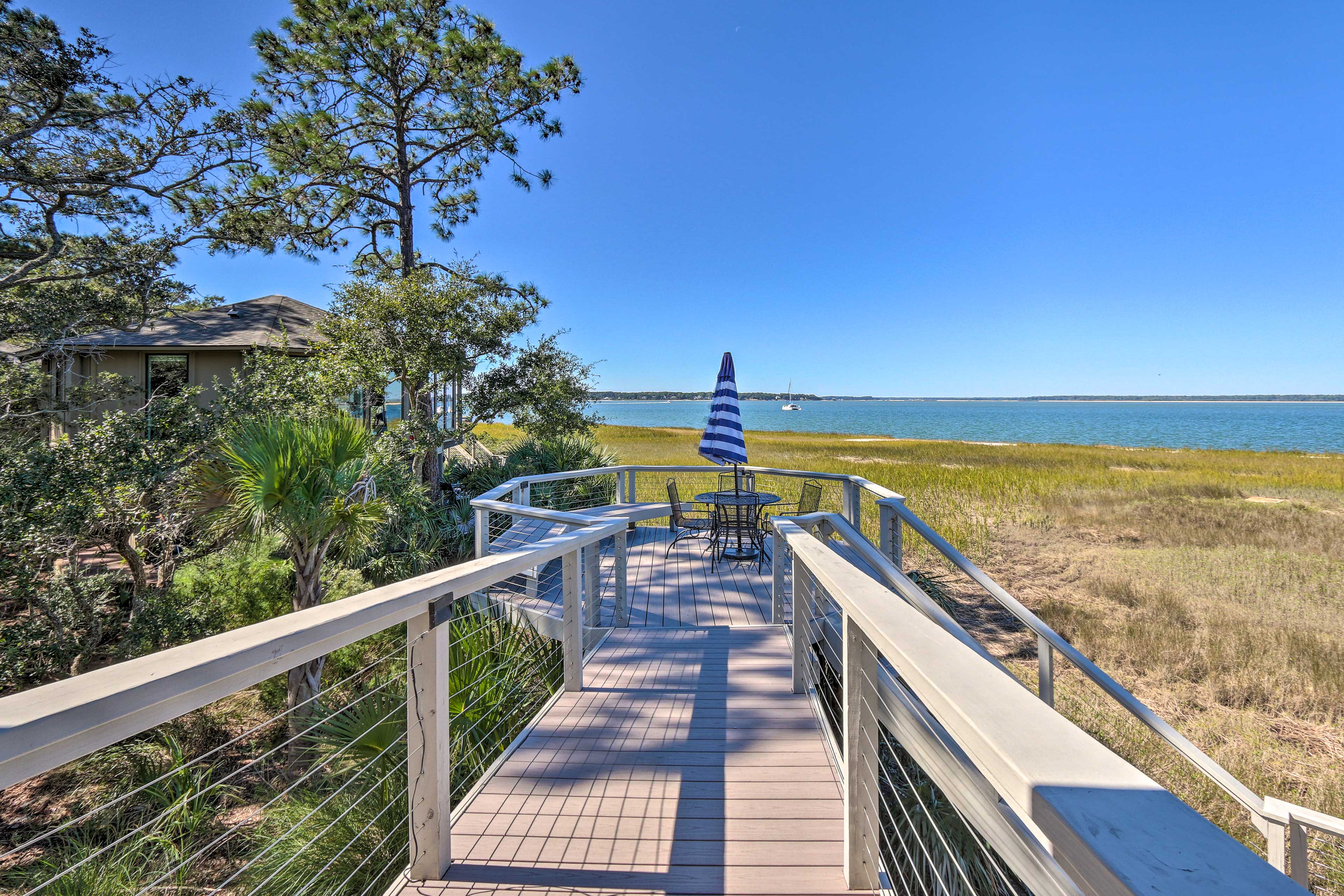 Property Image 1 - Luxe Treetop Escape w/ Fire Pit & Ocean Views!