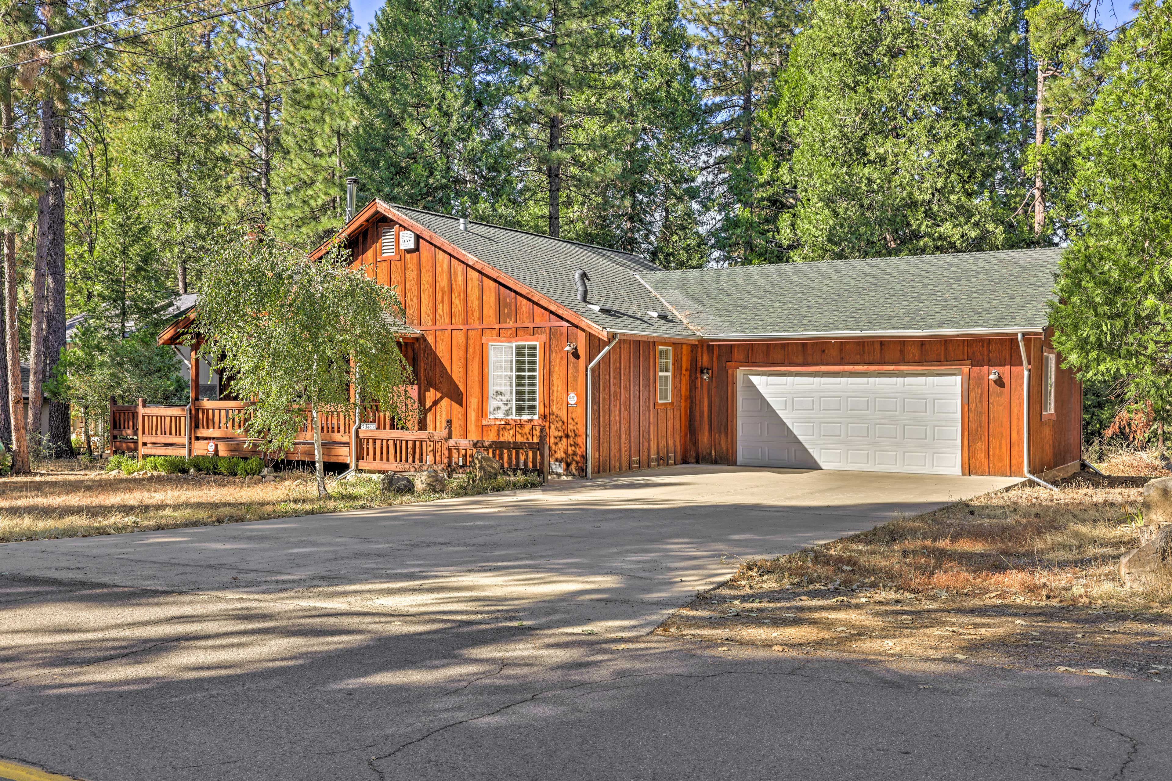 Property Image 1 - Arnold Cabin w/ EV Charger, Fire Pit: Near Hiking