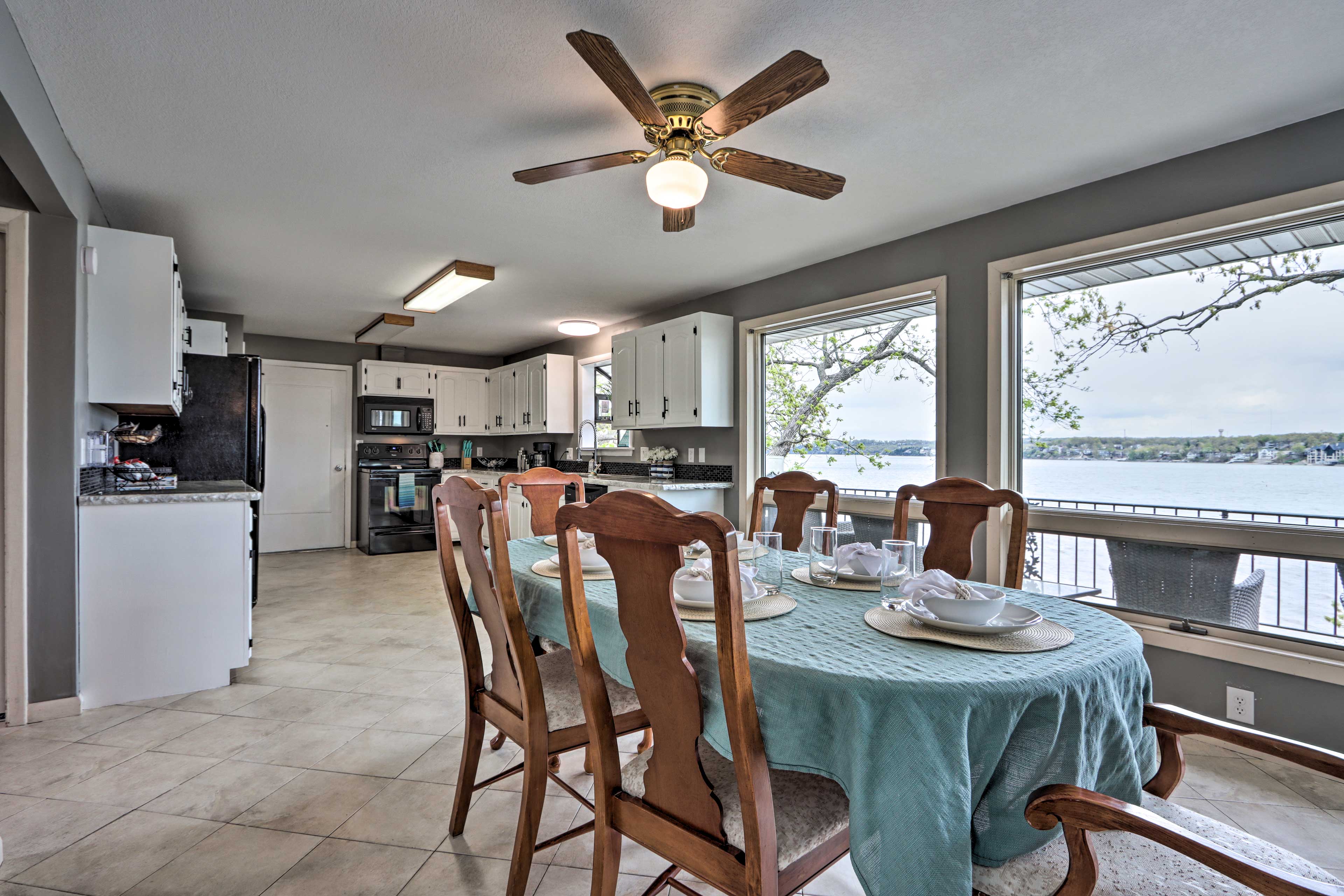 Spacious Lake of the Ozarks Home w/ Decks & Grill!