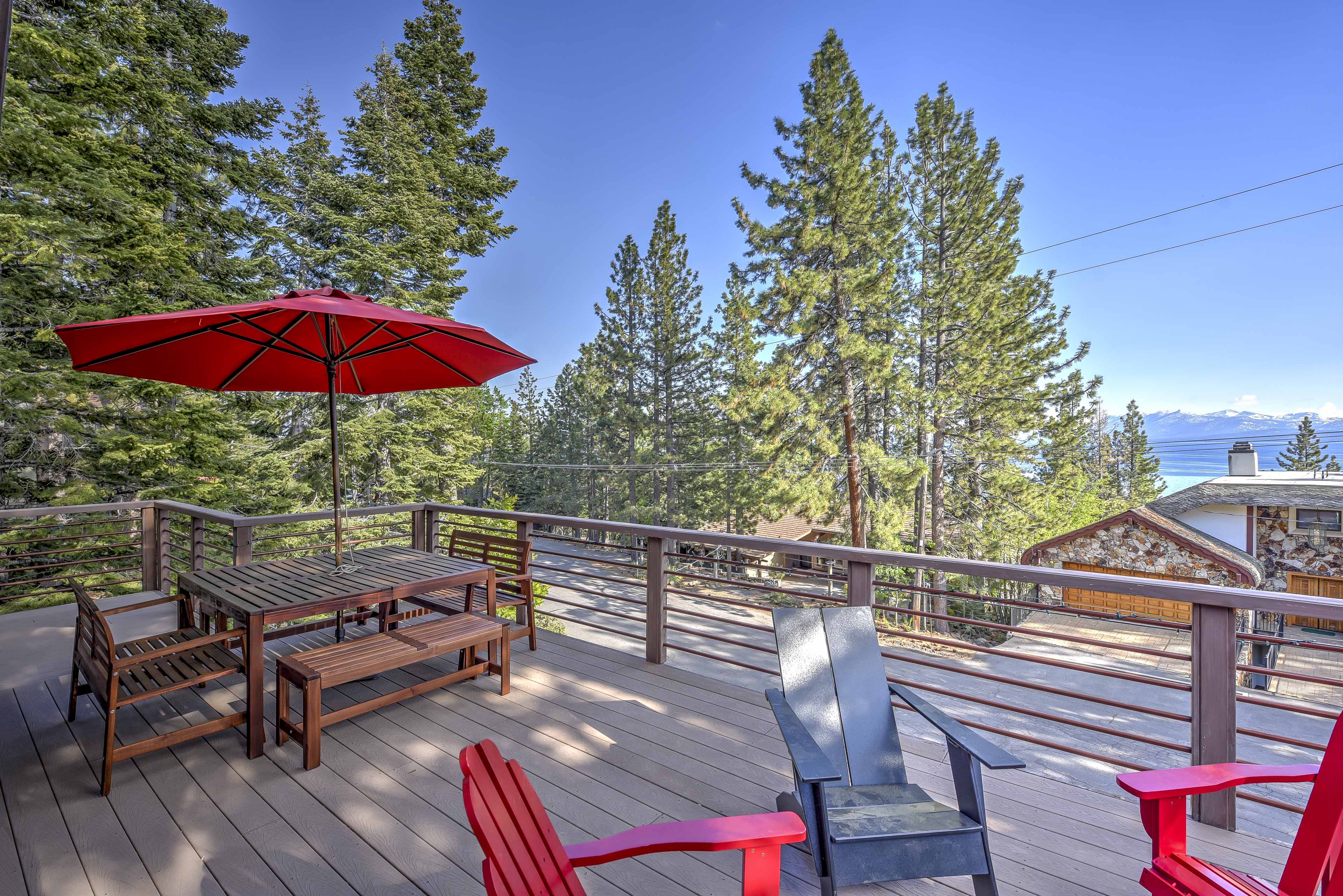 Property Image 1 - A-Frame Home in Tahoe City w/ Large Deck & Grill!