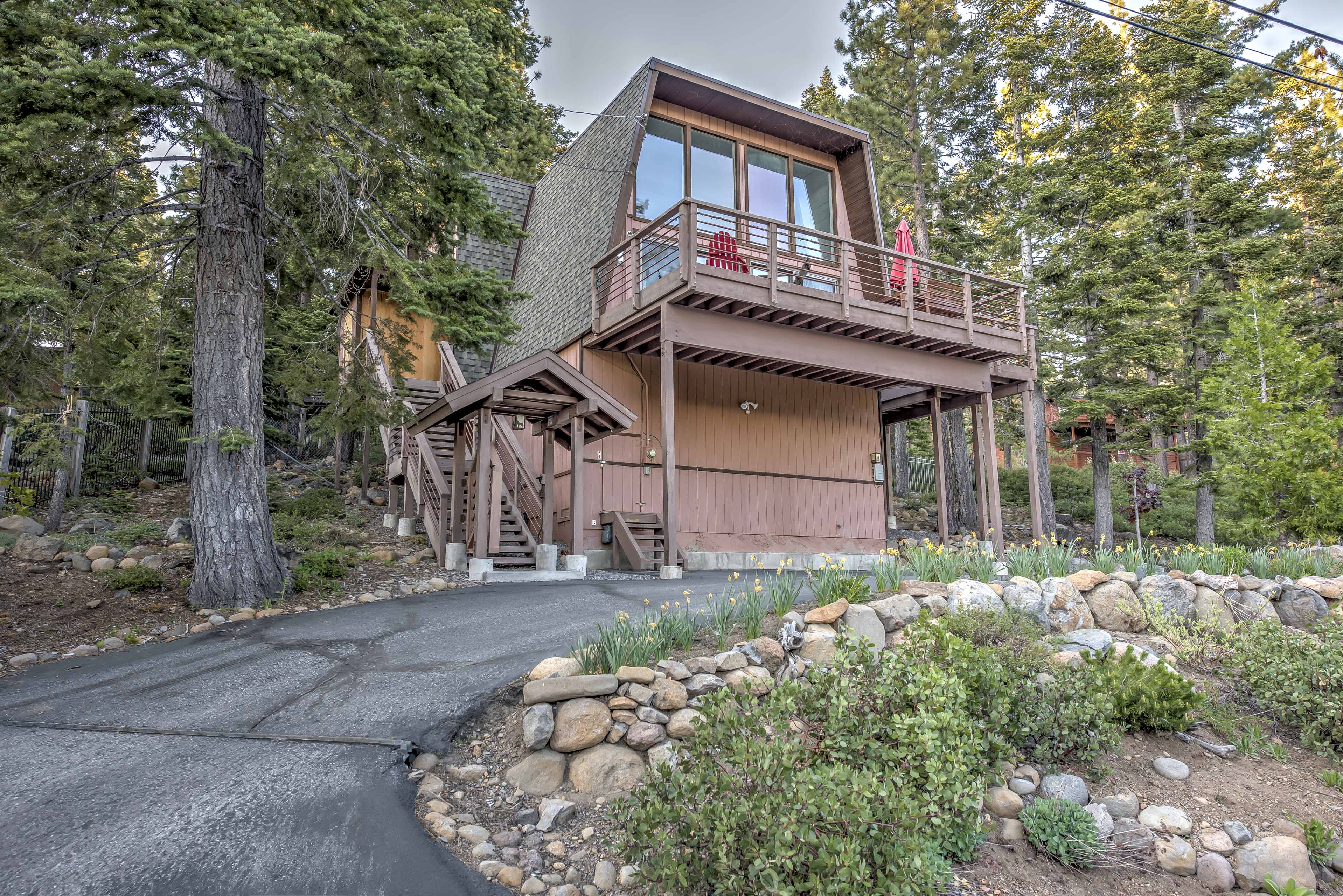 Property Image 2 - A-Frame Home in Tahoe City w/ Large Deck & Grill!