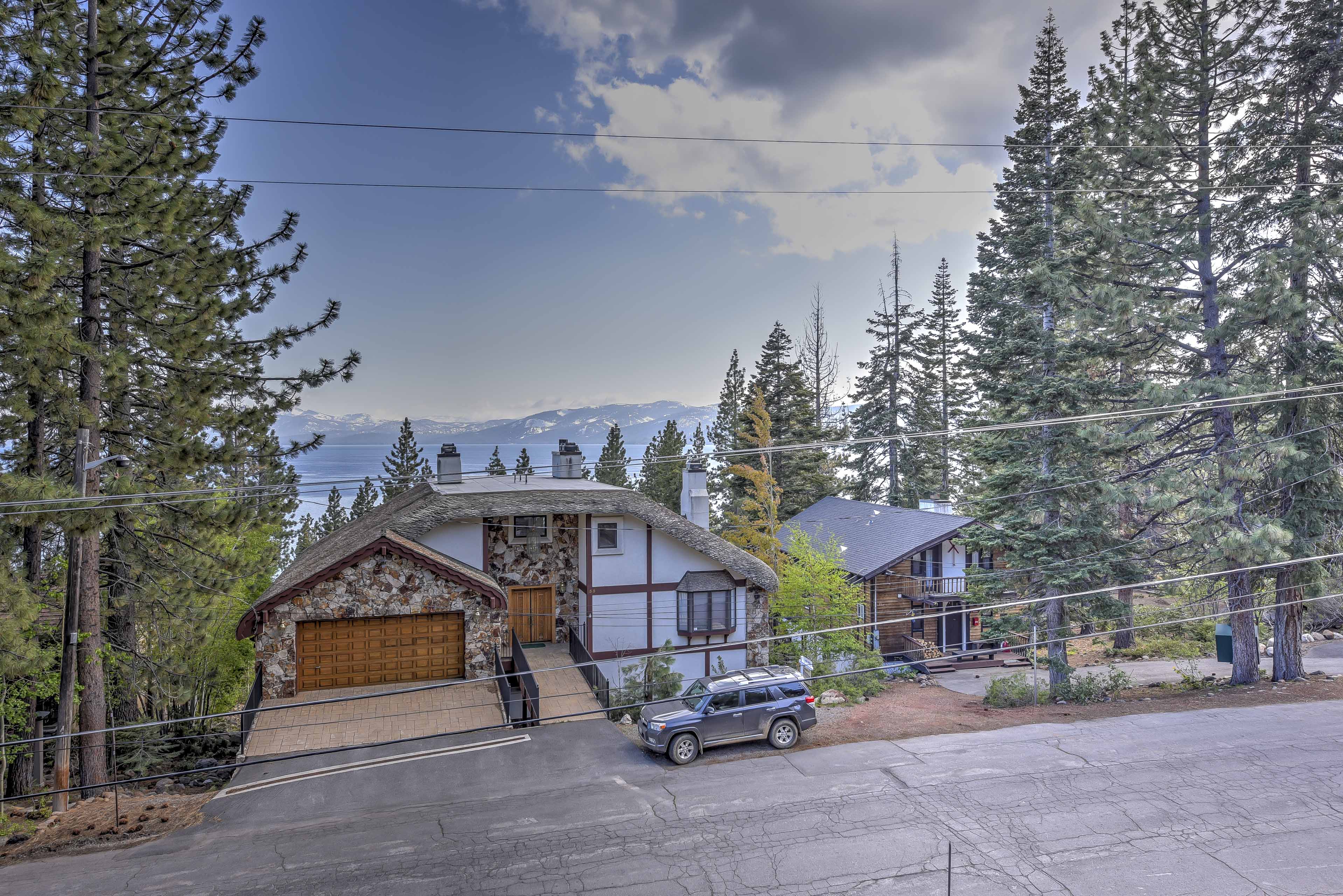 Property Image 1 - A-Frame Home in Tahoe City w/ Large Deck & Grill!