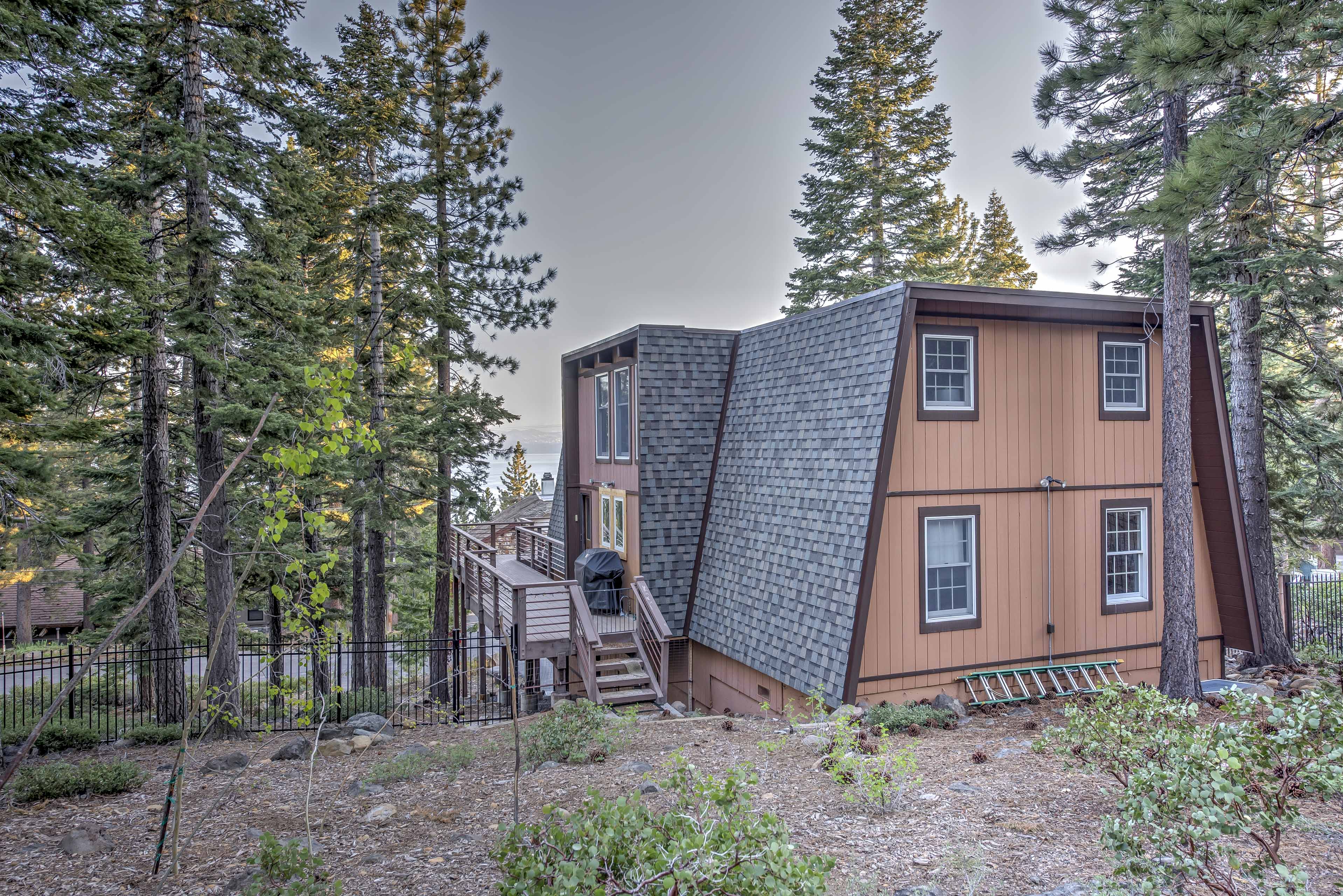 Property Image 2 - A-Frame Home in Tahoe City w/ Large Deck & Grill!