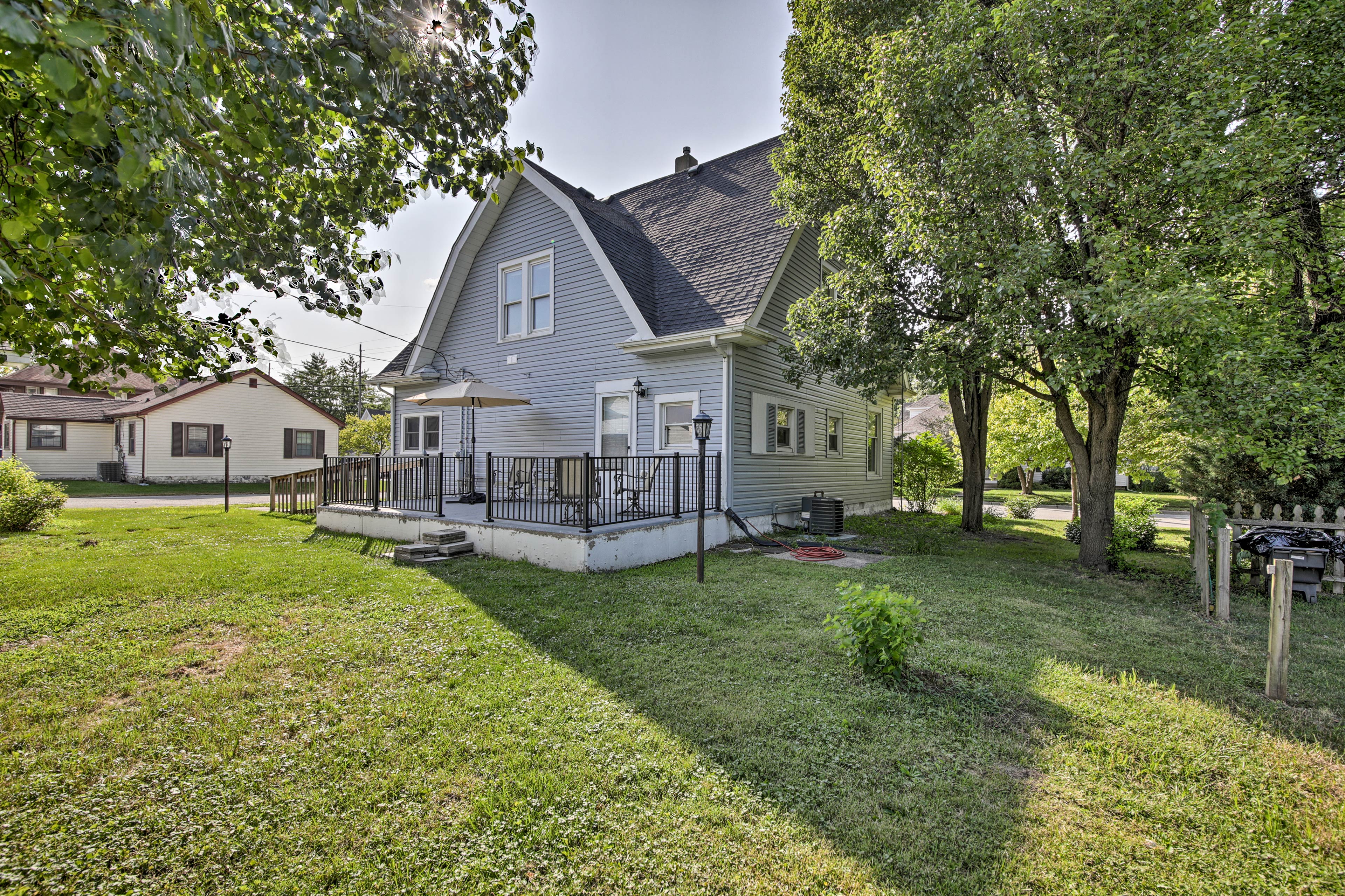 Property Image 1 - The Junction: Victorian Home in Quaint Fortville!