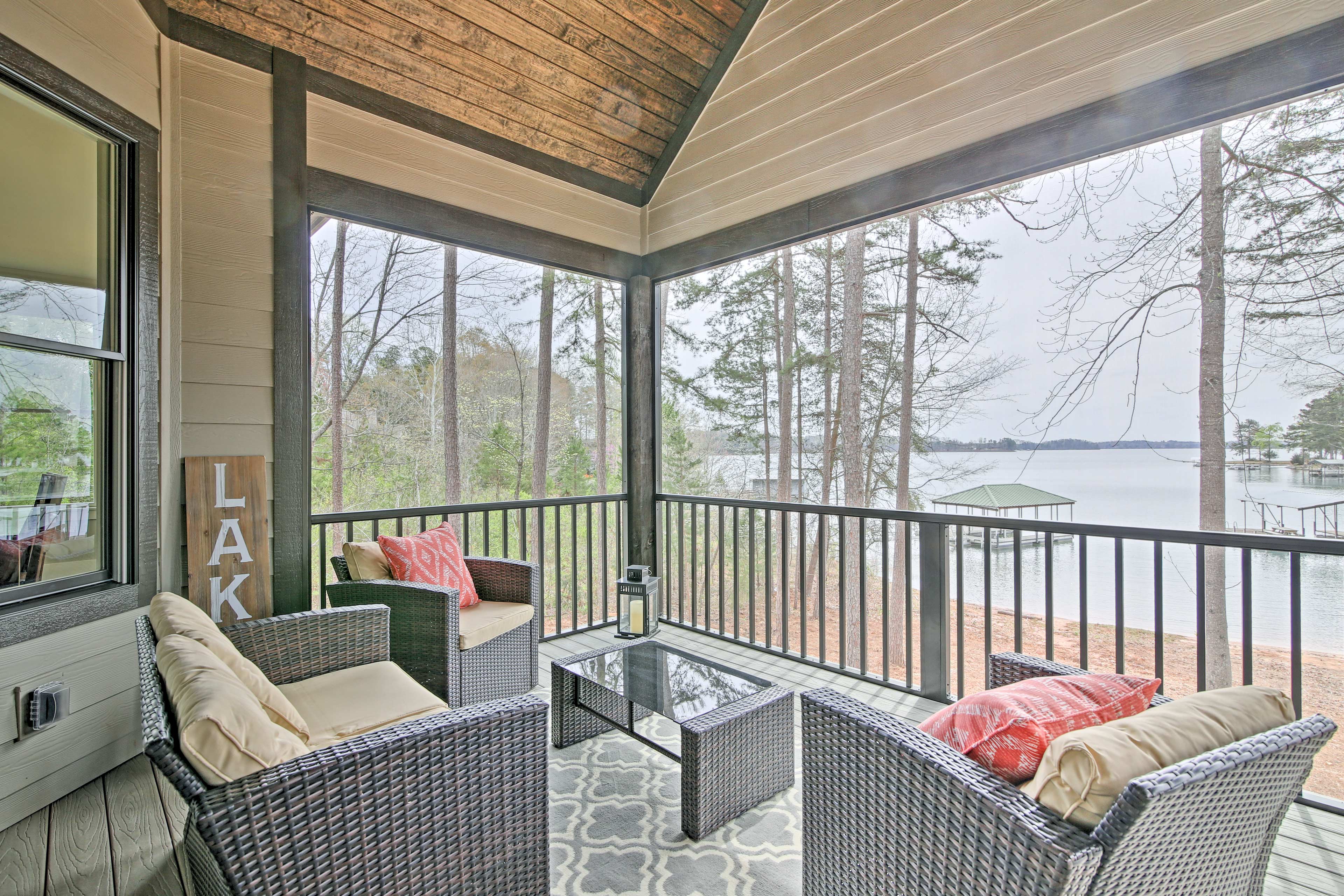 Property Image 1 - Lake Keowee Home with Balcony & Boat Dock!