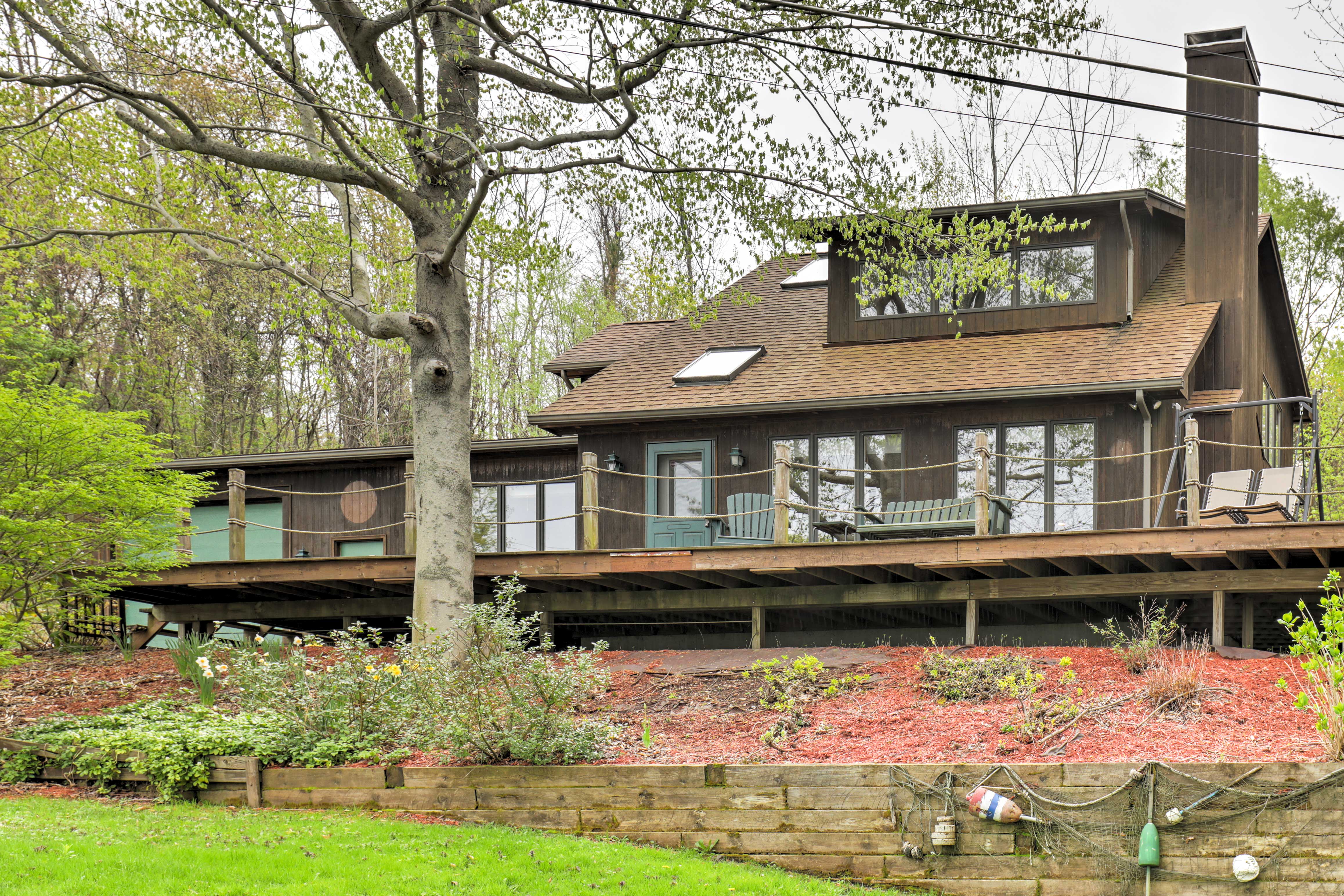 Property Image 2 - Bayfront Home w/ Dock & Deck in Wolcott!