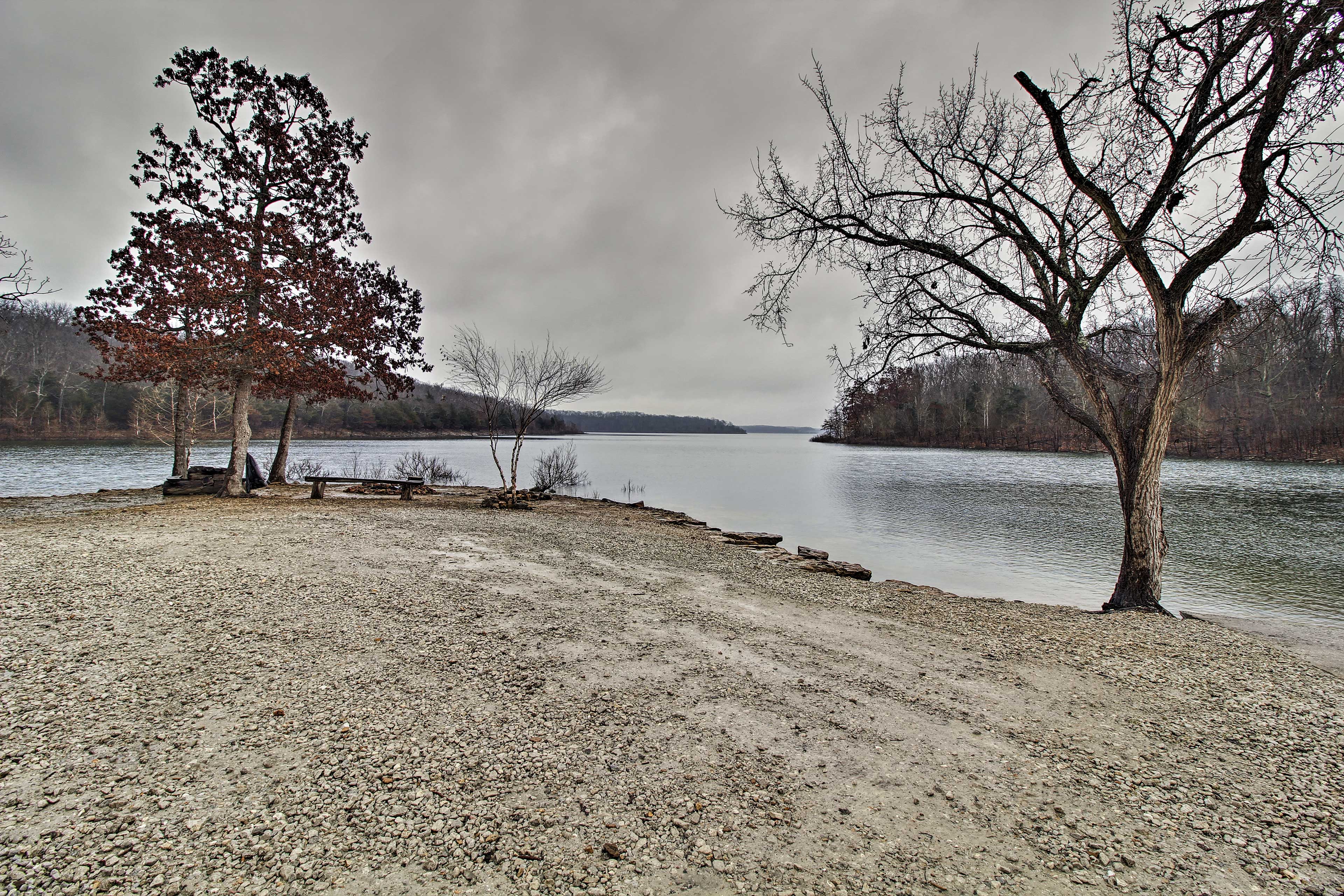 Property Image 2 - Rustic Stockton Lake Cabin Half Mile to Boat Ramp!