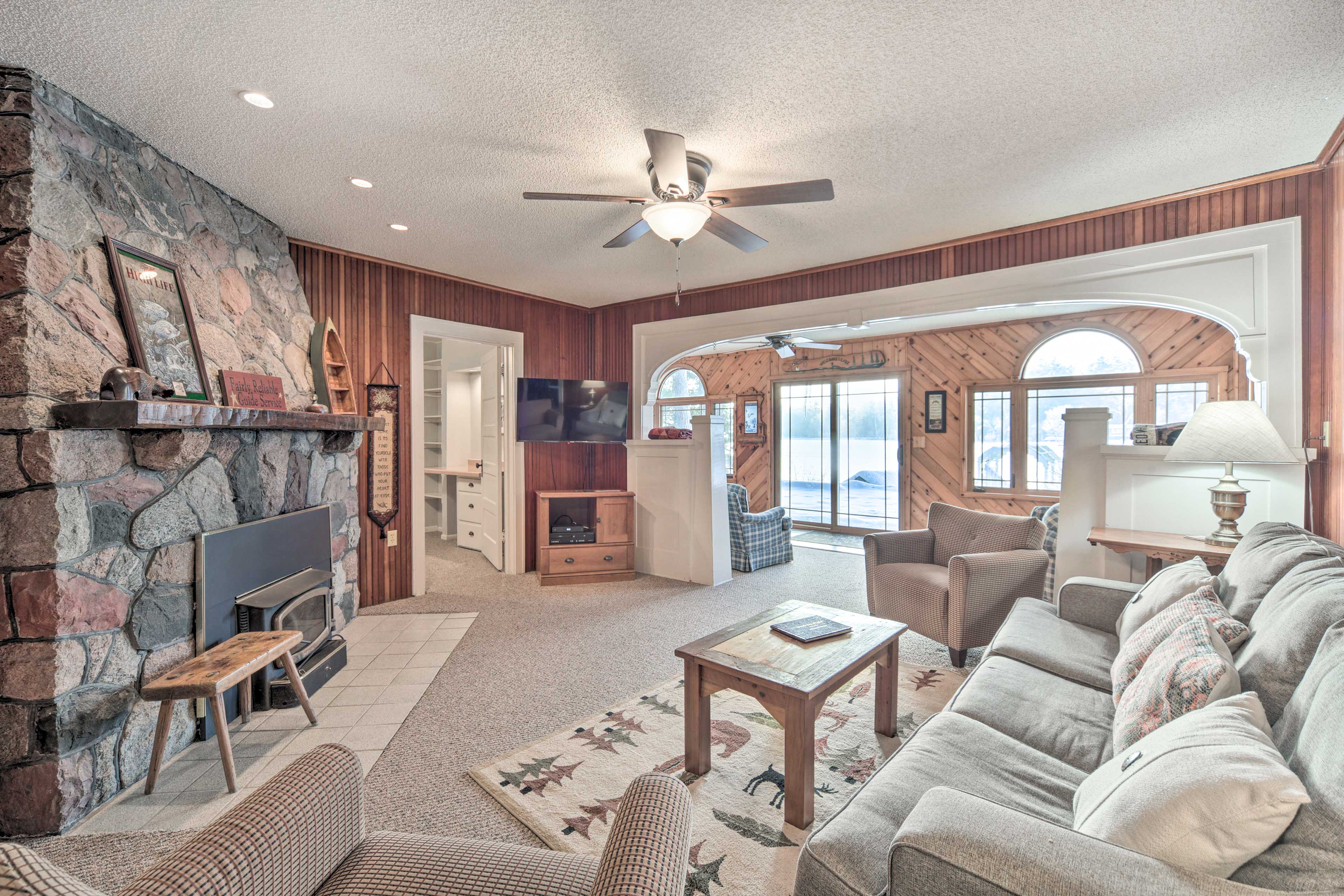 Property Image 1 - Spacious Home w/ Deck on Lake Chetek!